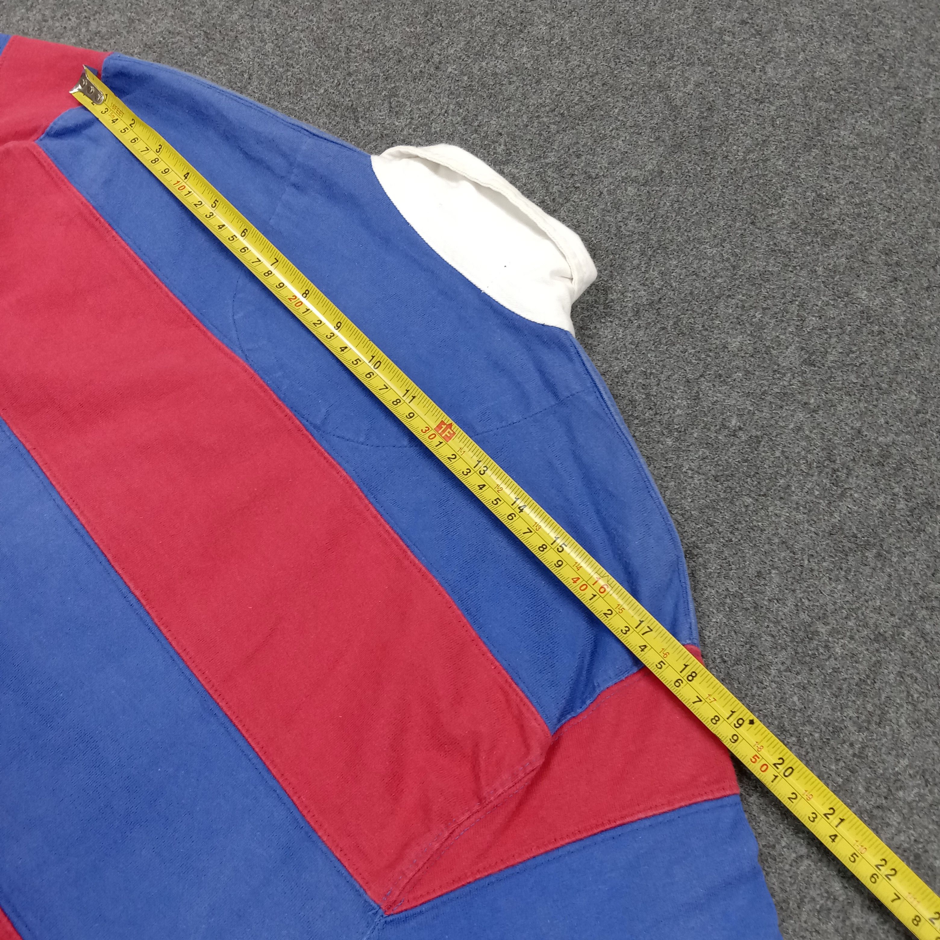 Polo Ralph Lauren Polo Ralph Lauren Rugby Striped Polo Shirt E1N14 Size US M / EU 48-50 / 2 - 6 Thumbnail