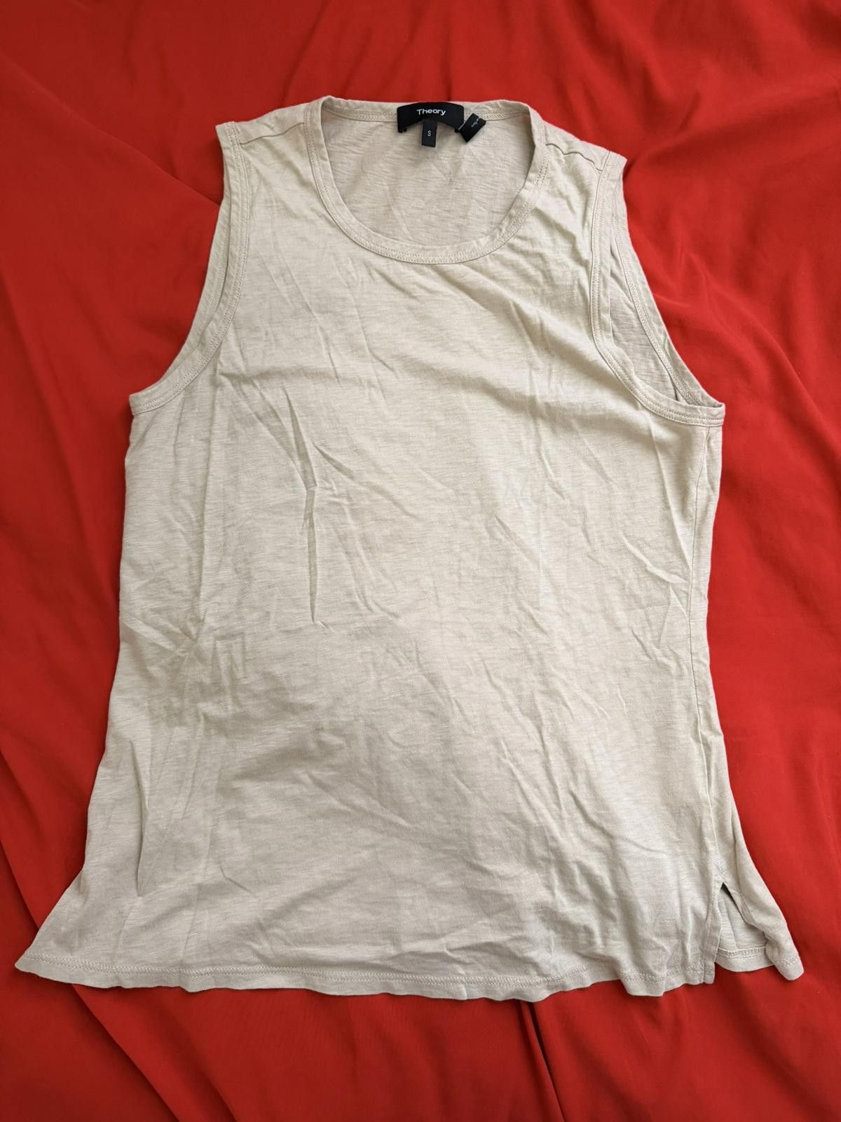 Other THEORY Tank Top in Beige (SMALL) Size S / US 4 / IT 40 - 1 Thumbnail