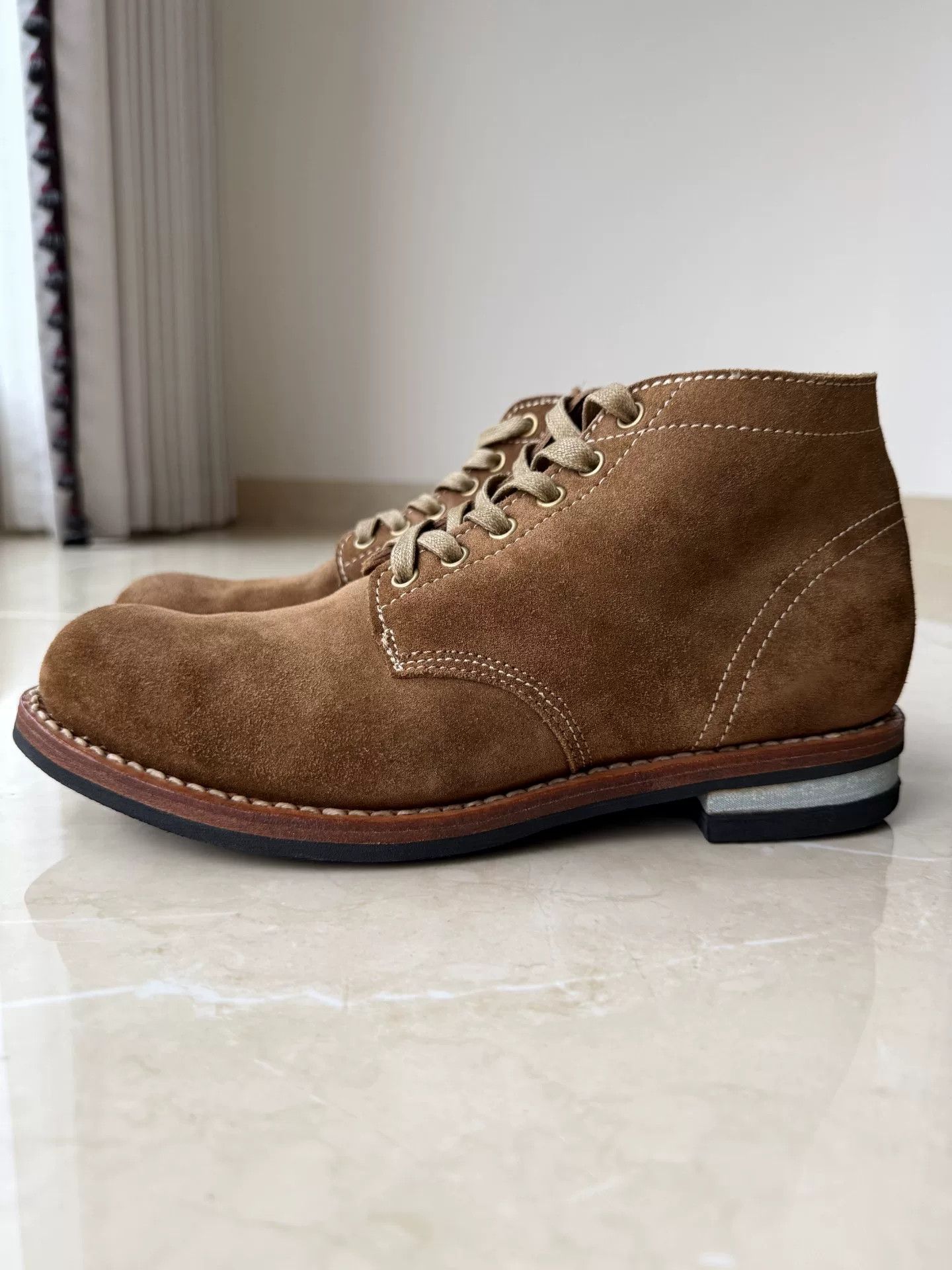 Visvim VISVIM 13AW BRIGADIER BOOTS MID FOLK Size US 10 / EU 43 - 1 Thumbnail