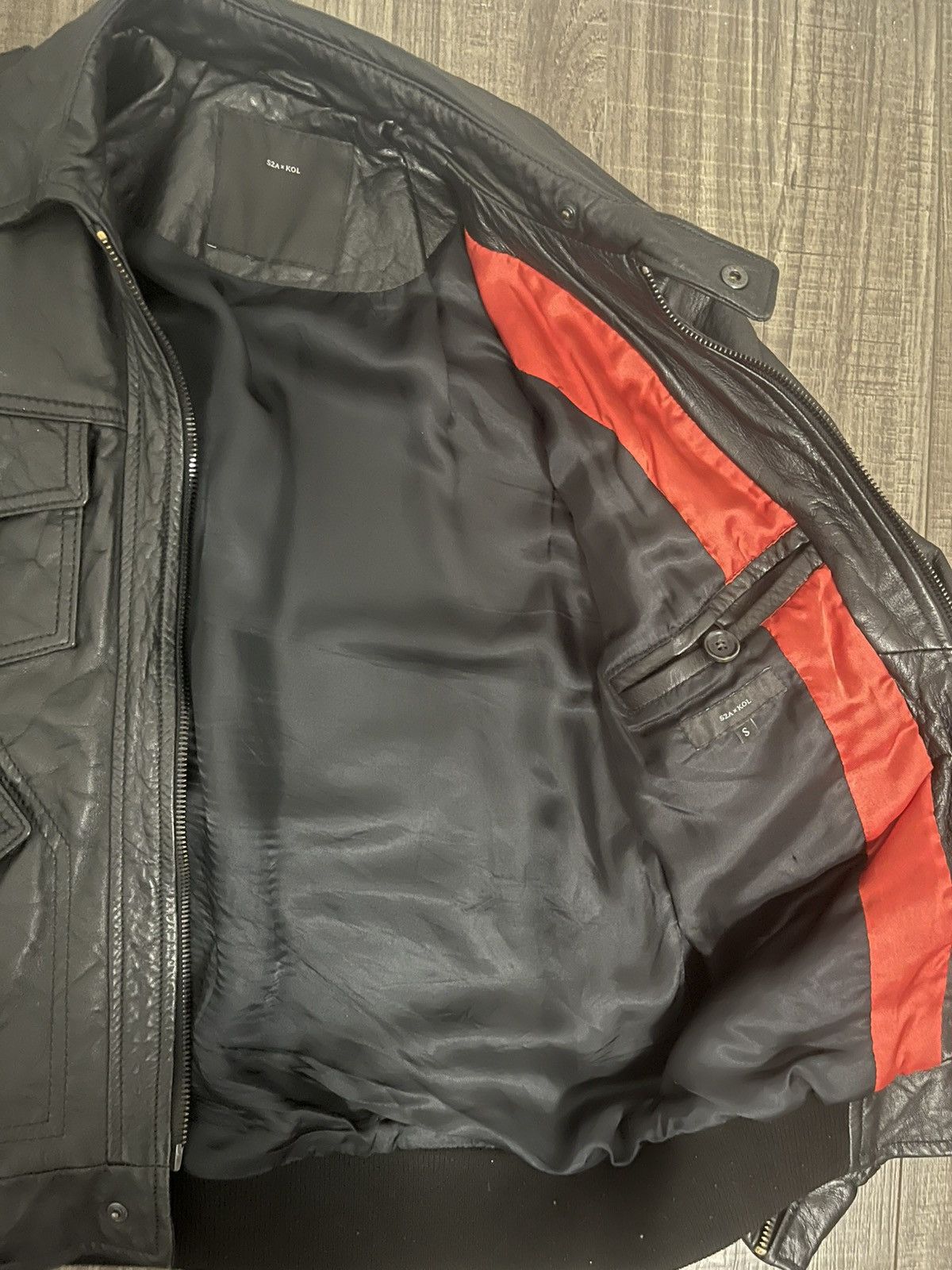 Surface To Air Surface 2 Air x Kings of Leon Black Leather Jacket Size US S / EU 44-46 / 1 - 3 Thumbnail