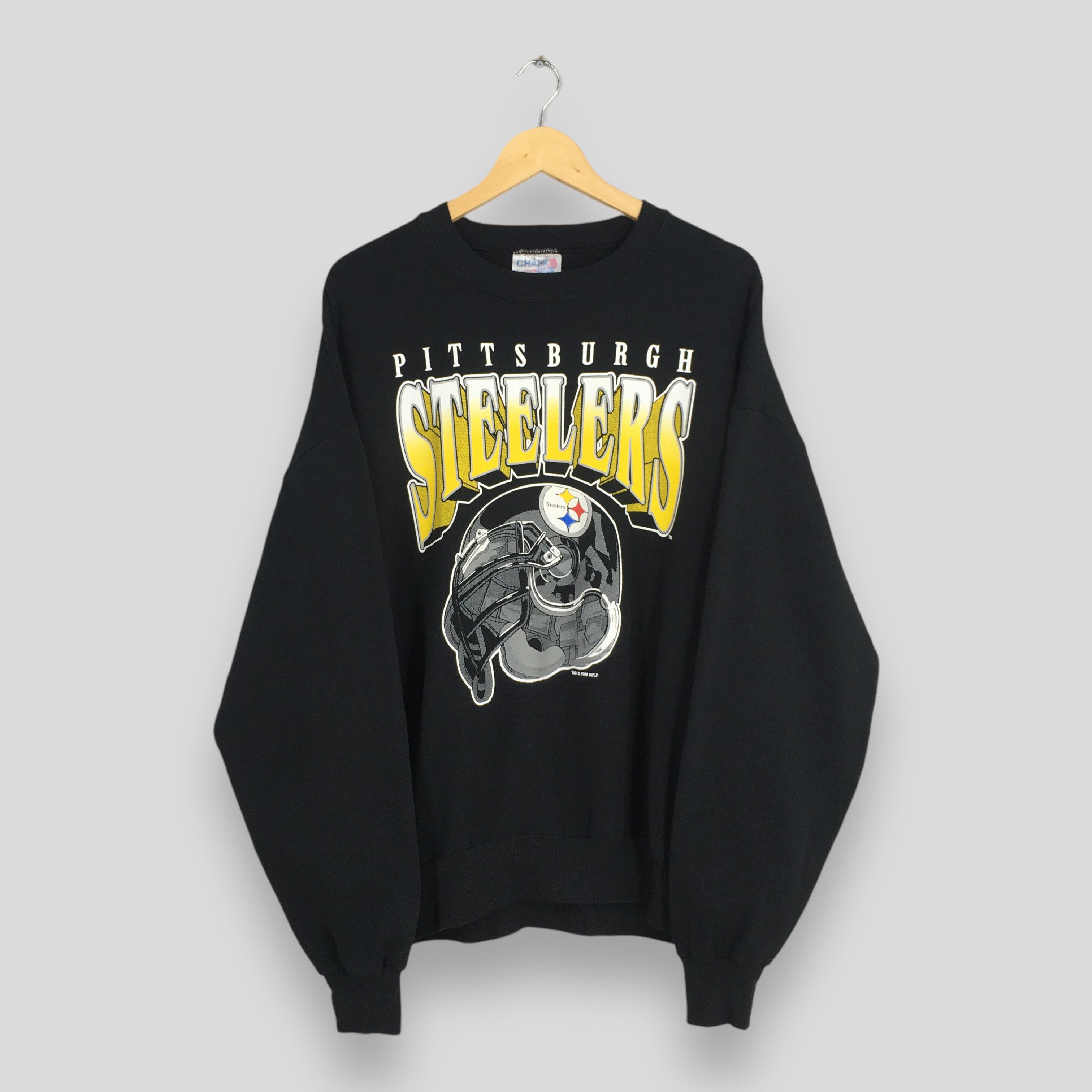 NFL Vintage Pittsburgh Steelers NFL Rugby Sweater XLarge Size US XL / EU 56 / 4 - 1 Thumbnail