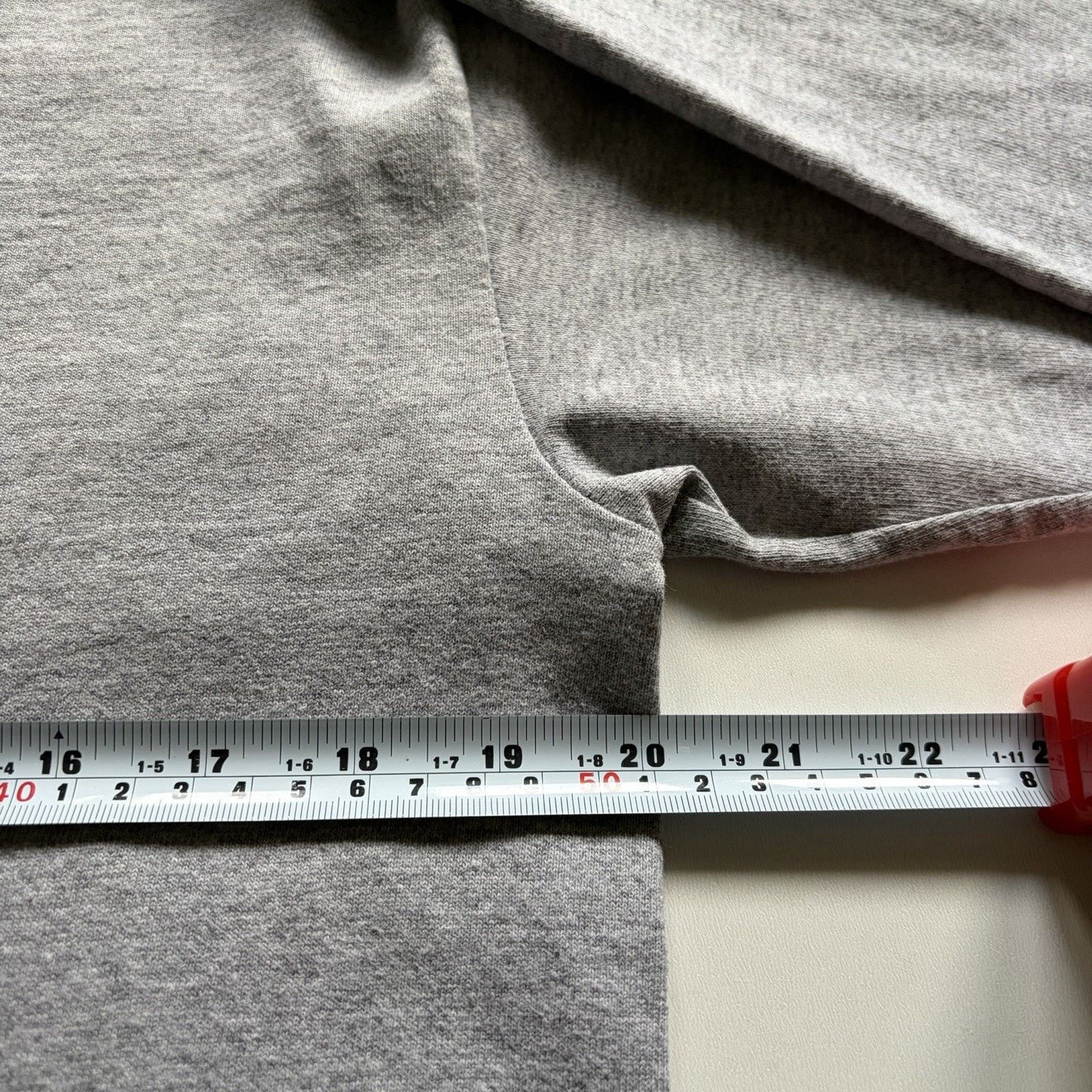 Nike × Vintage Vintage 90s Nike Shirt Medium Grey Long Sleeve Mock Neck USA Size US M / EU 48-50 / 2 - 5 Thumbnail