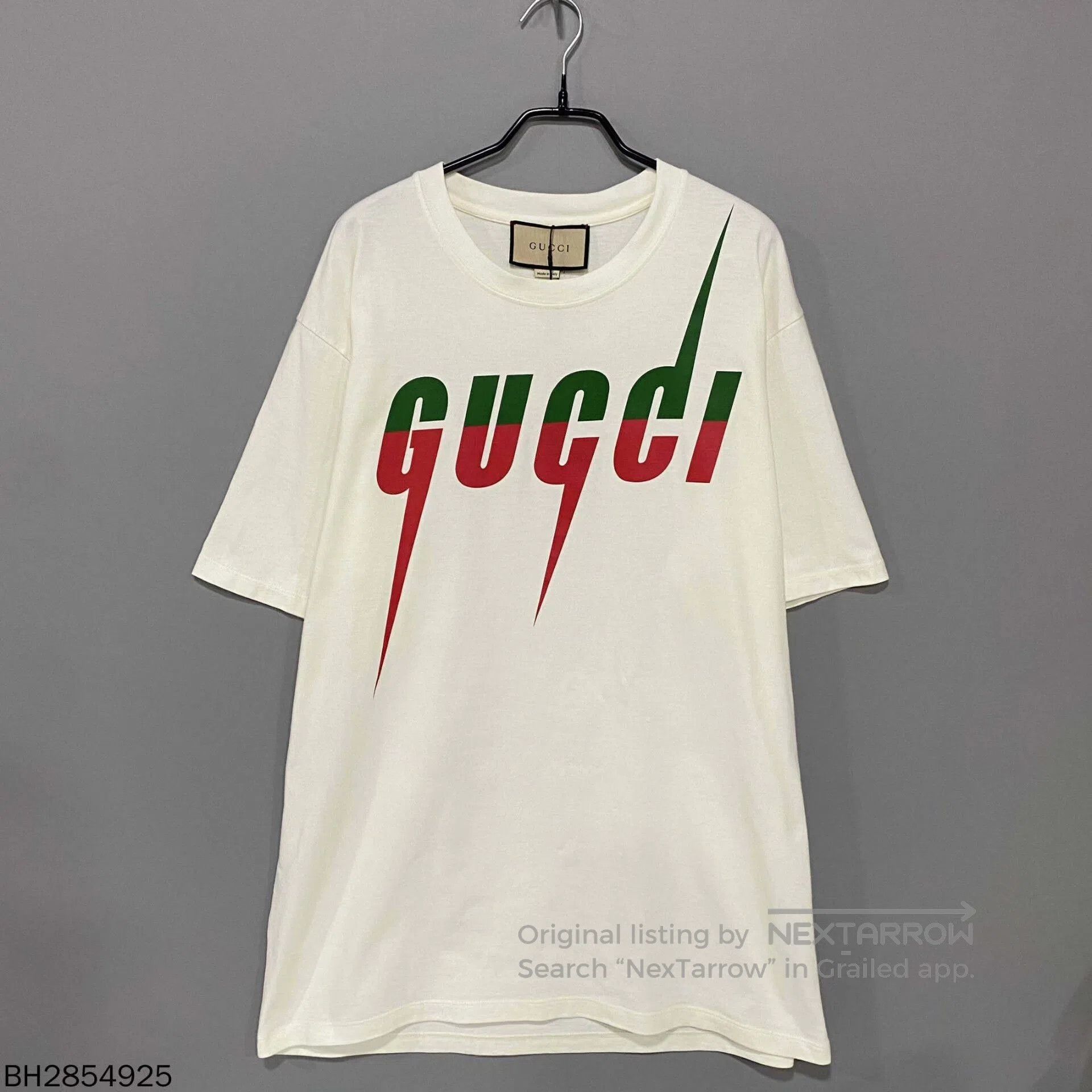 Gucci gucci lightning logo short sleeve t-shirt. Size US L / EU 52-54 / 3 - 1 Thumbnail