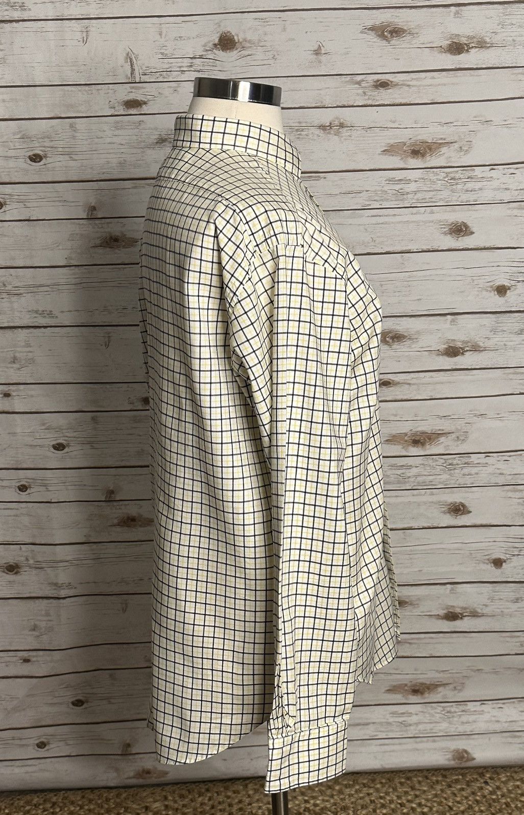 Polo Ralph Lauren Polo by Ralph Lauren white/navy/yellow plaid button-up shirt Size US XL / EU 56 / 4 - 4 Thumbnail