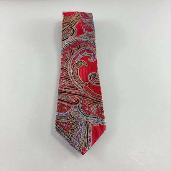 Nordstrom Nordstrom Men's Shop Red / Multi Paisley Men's Tie Size ONE SIZE - 1 Thumbnail