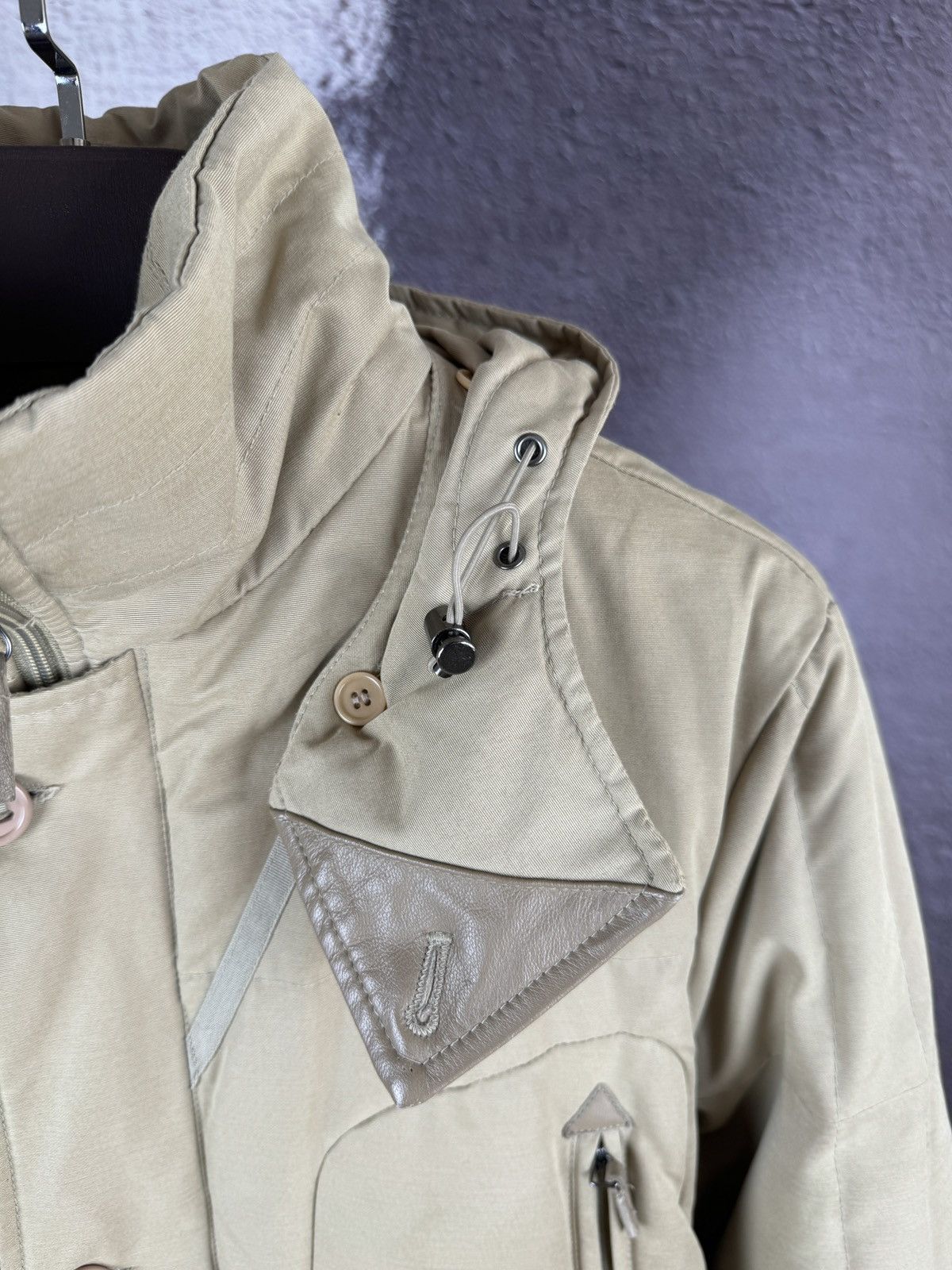 Other Mabrun made in Italy beige down parka heavy coat Size US M / EU 48-50 / 2 - 16 Thumbnail