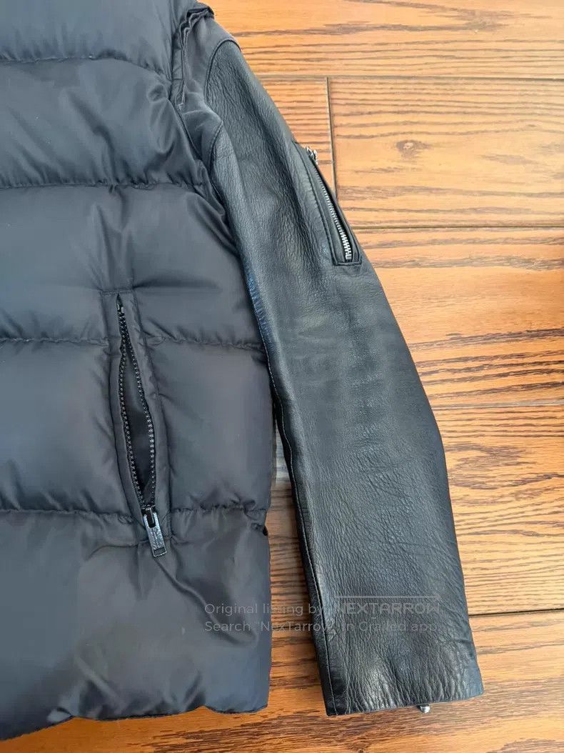 Undercover Undercover Leather sleeve down jacket Size US L / EU 52-54 / 3 - 2 Thumbnail