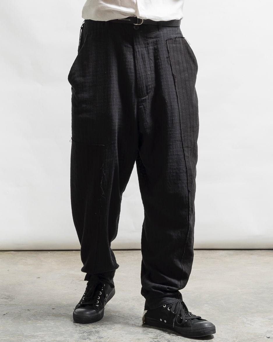 Pre-owned Professor E Professor.e 19ss E Pants In Black