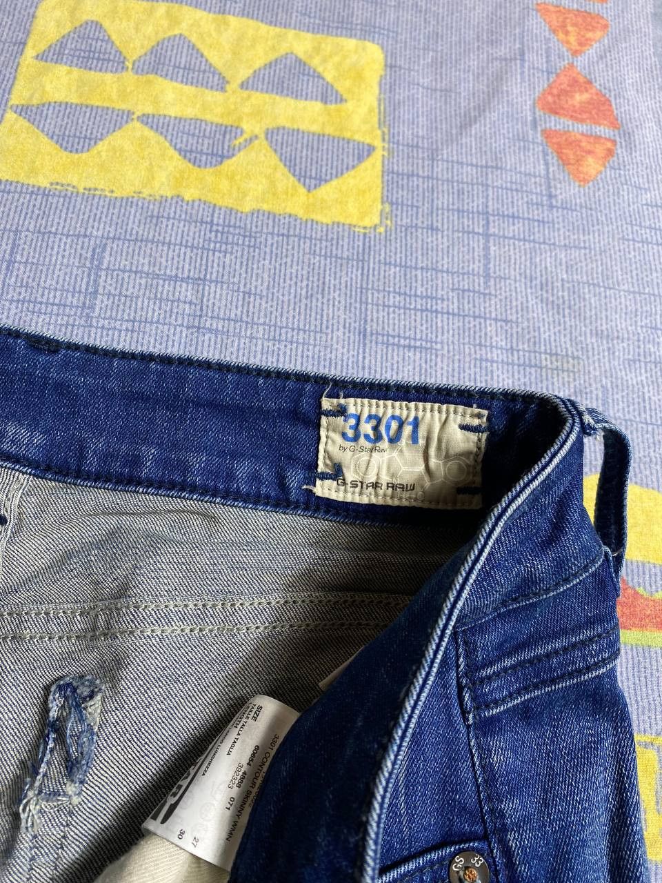 G-Star G-STAR GSTAR RAW DENIM JEANS 3301 Size US 27 - 15 Thumbnail