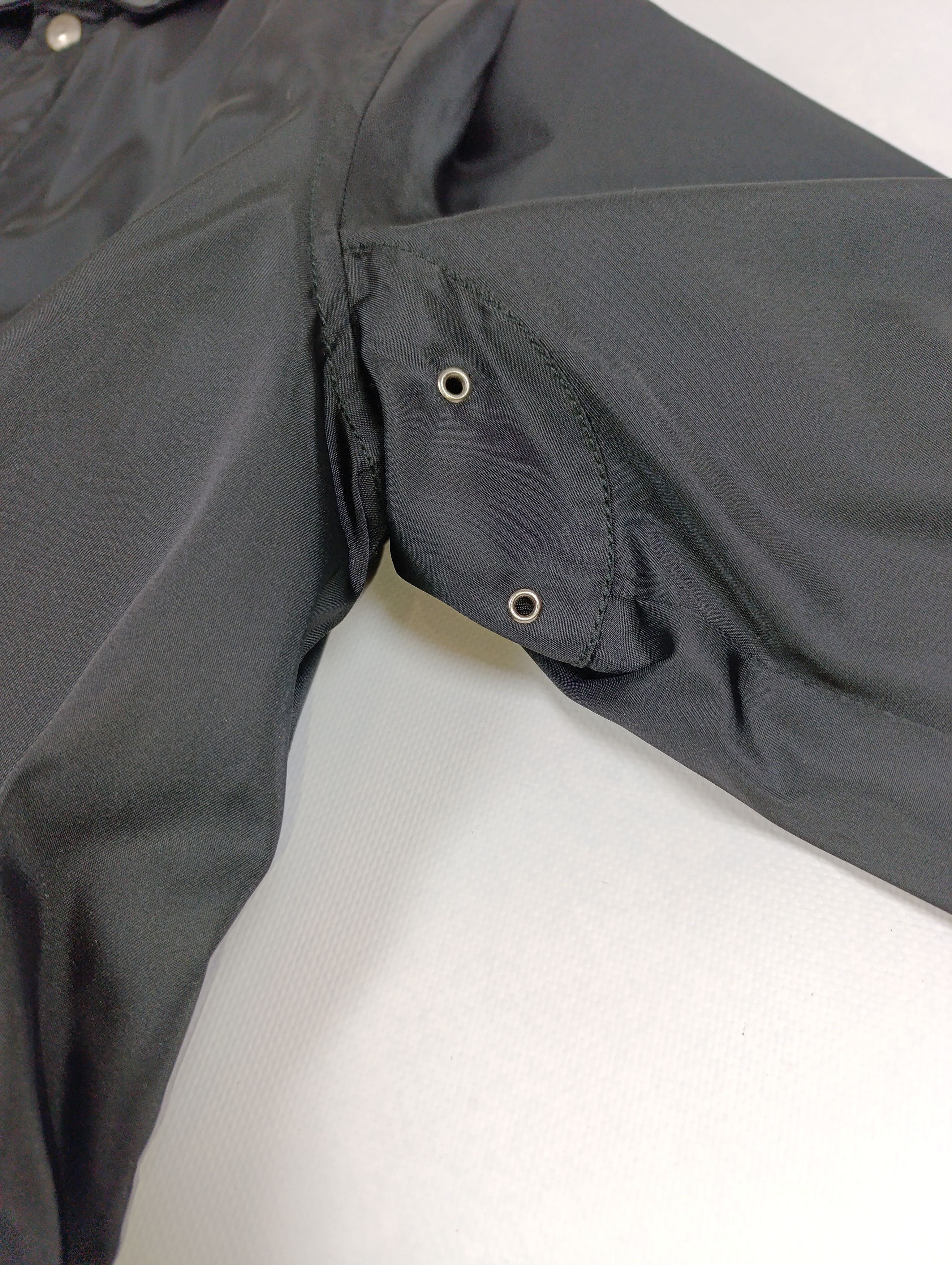 Prada ARCHIVE 90S PRADA LEATHER SHOULDER NYLON DOUBLE ZIP COAT Size US L / EU 52-54 / 3 - 8 Thumbnail