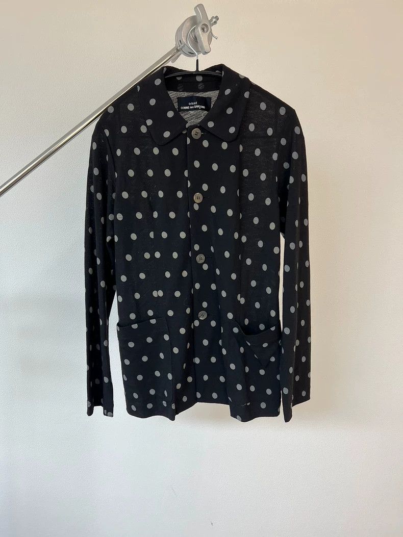 Comme des Garcons comme des garcons Doll-neck polka-dot shirt 2503-Nextarrow Size US S / EU 44-46 / 1 - 1 Thumbnail