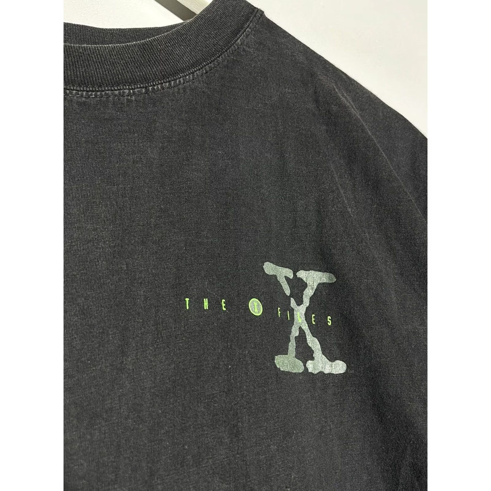 Gildan VINTAGE The X Files TV Series Promo Y2k Streetwear Movie Tee XL Black Cotton Gildan Shirt Mens 90s NSFW Size US XL / EU 56 / 4 - 4 Thumbnail