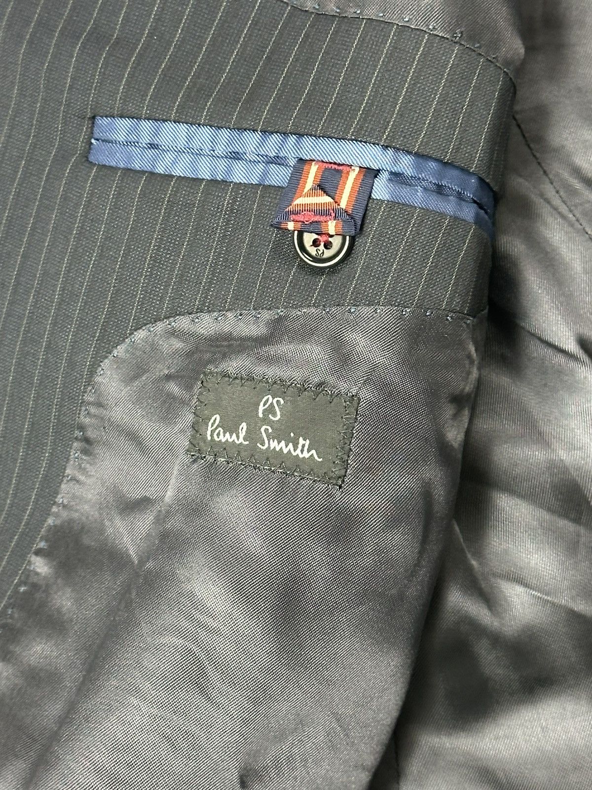 Paul Smith Paul Smith Classic Blazer Men's Black Size 44R - 9 Thumbnail