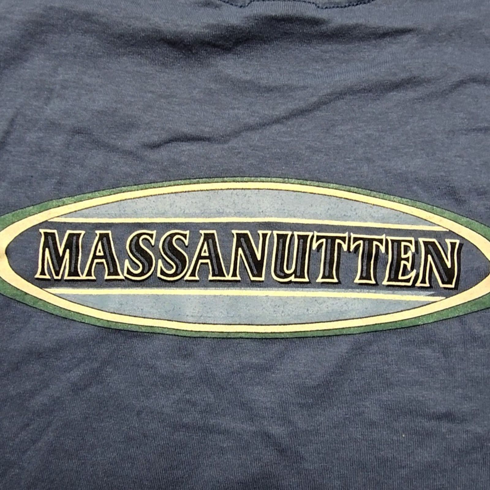 Anvil Vintage Massanutten T-shirt Anvil Blue Mens S Graphic Tee Size US S / EU 44-46 / 1 - 2 Thumbnail