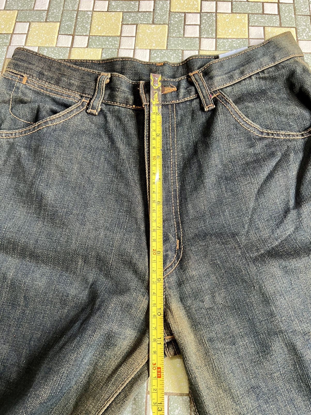 Japanese Brand × Wrangler Wrangler Western Style Faded Blue Flared Jeans Size US 28 / EU 44 - 11 Thumbnail