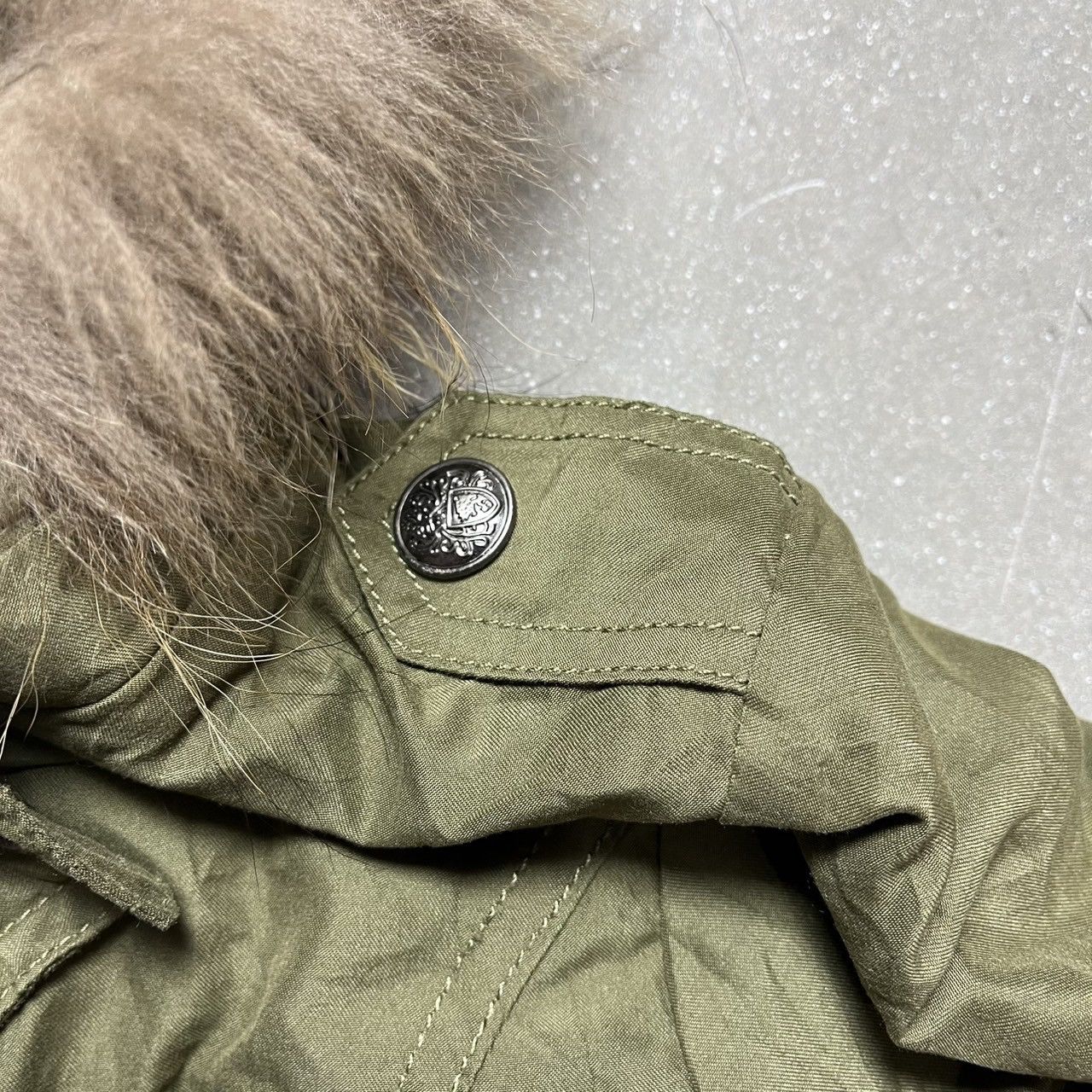 If Six Was Nine × Japanese Brand × Le Grande Bleu (L.G.B.) Japanese Brand Military Style Jacket fur Hoodie Size US M / EU 48-50 / 2 - 18 Thumbnail
