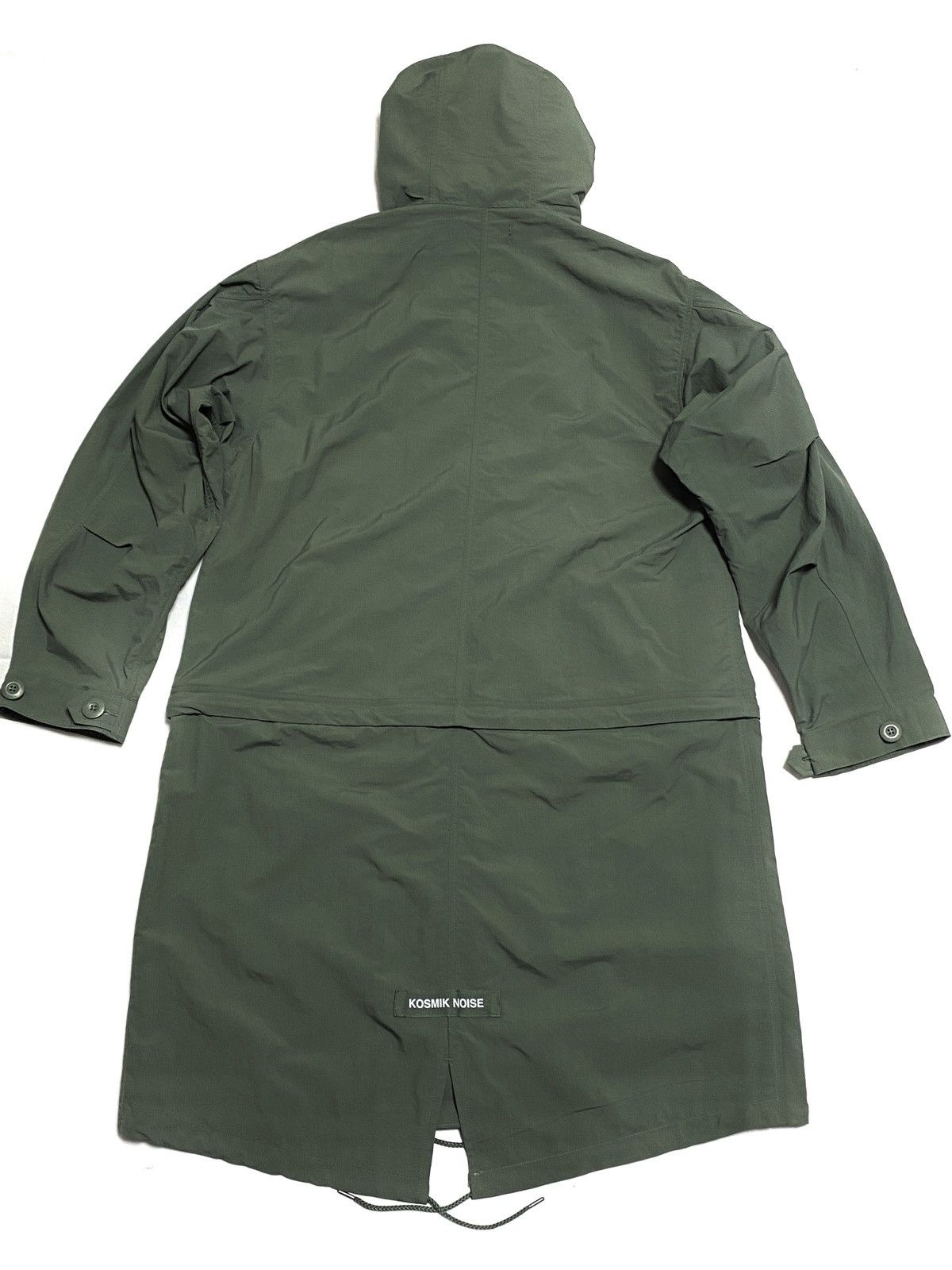 Japanese Brand × Jun Takahashi × Undercover Undercover × GU 2WAY Oversized Mods Coat Olive Size L Size US L / EU 52-54 / 3 - 2 Thumbnail