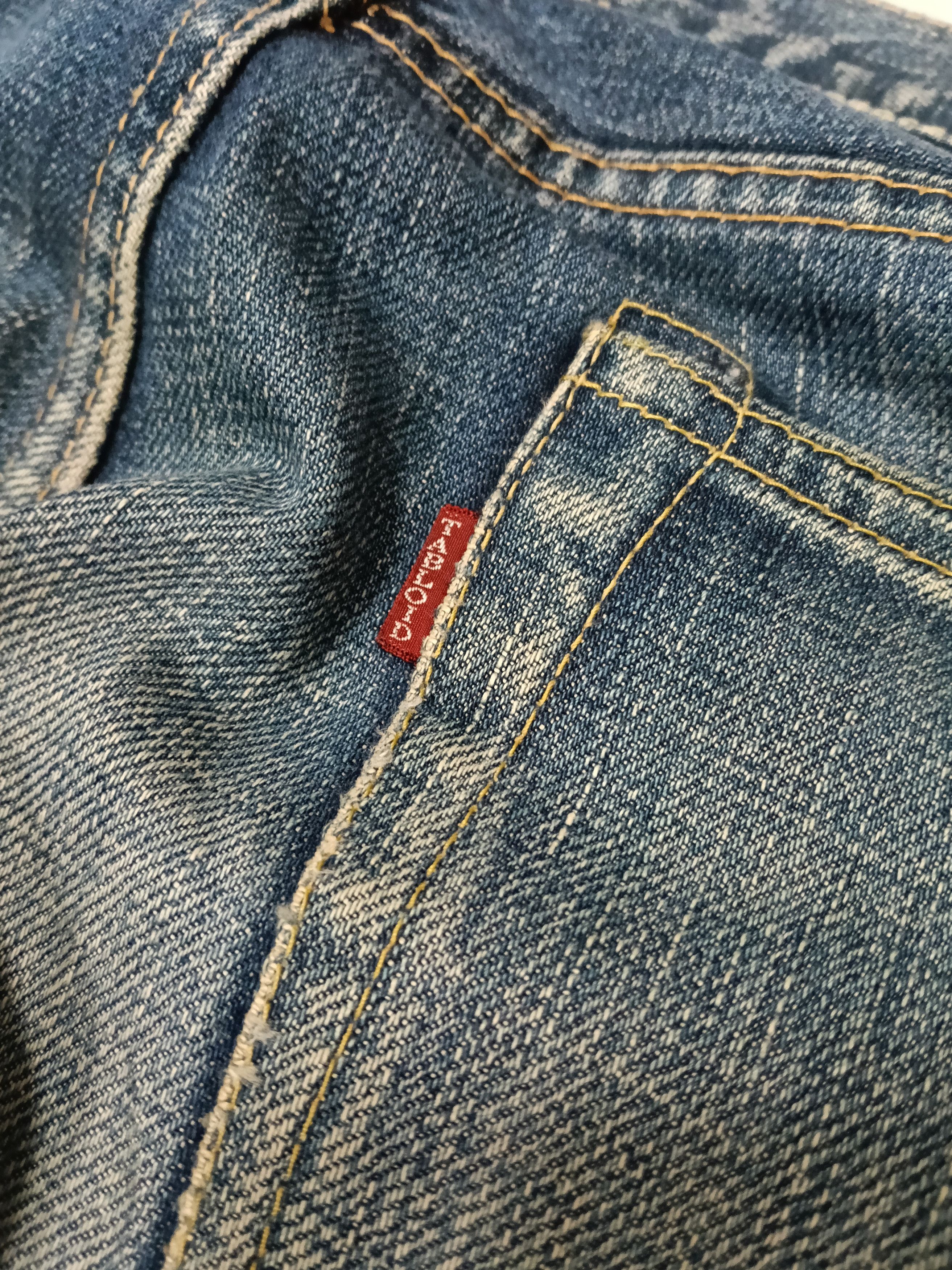 Blue Blue Japan 💥Flared Tabloid News Selvedge Japanese Denim💥💥 Size US 34 / EU 50 - 11 Thumbnail