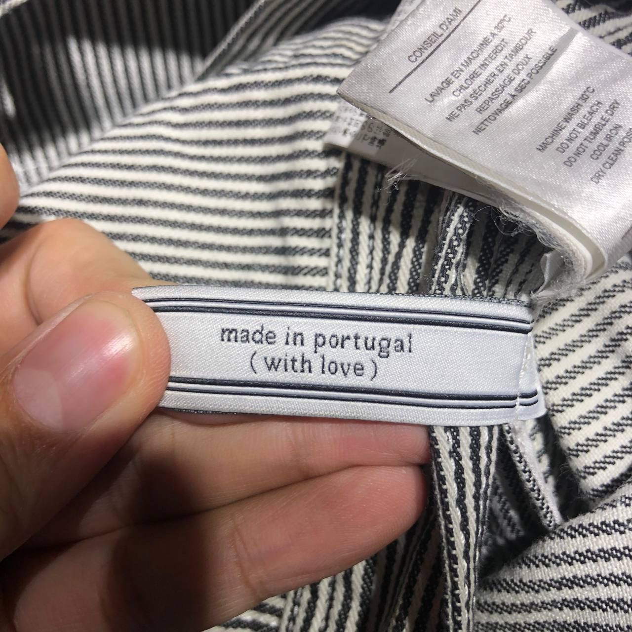 AMI Ami Paris Alexandre Mattiussi Denim striped jacket Size US S / EU 44-46 / 1 - 19 Thumbnail