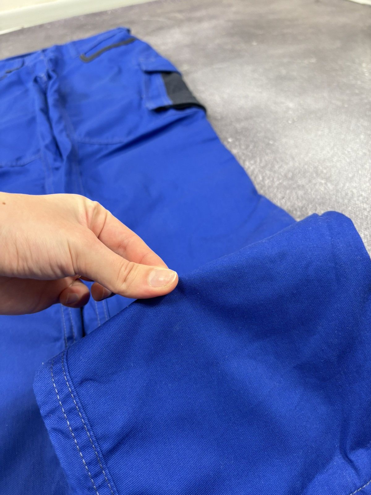 Other Mascot Workwear Blue Heavy Cordura Utility Cargo Pants Size US 30 / EU 46 - 4 Thumbnail