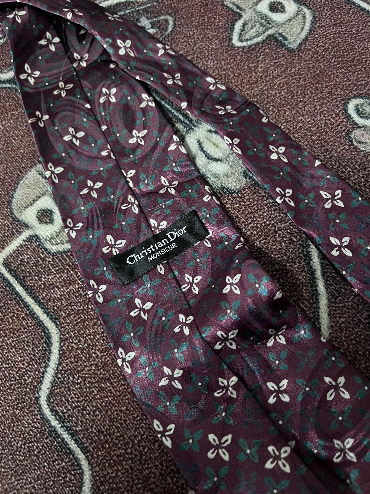 Christian Dior Monsieur × Designer × Dior Christian Dior Monsieur Neck Tie Size ONE SIZE - 3 Thumbnail