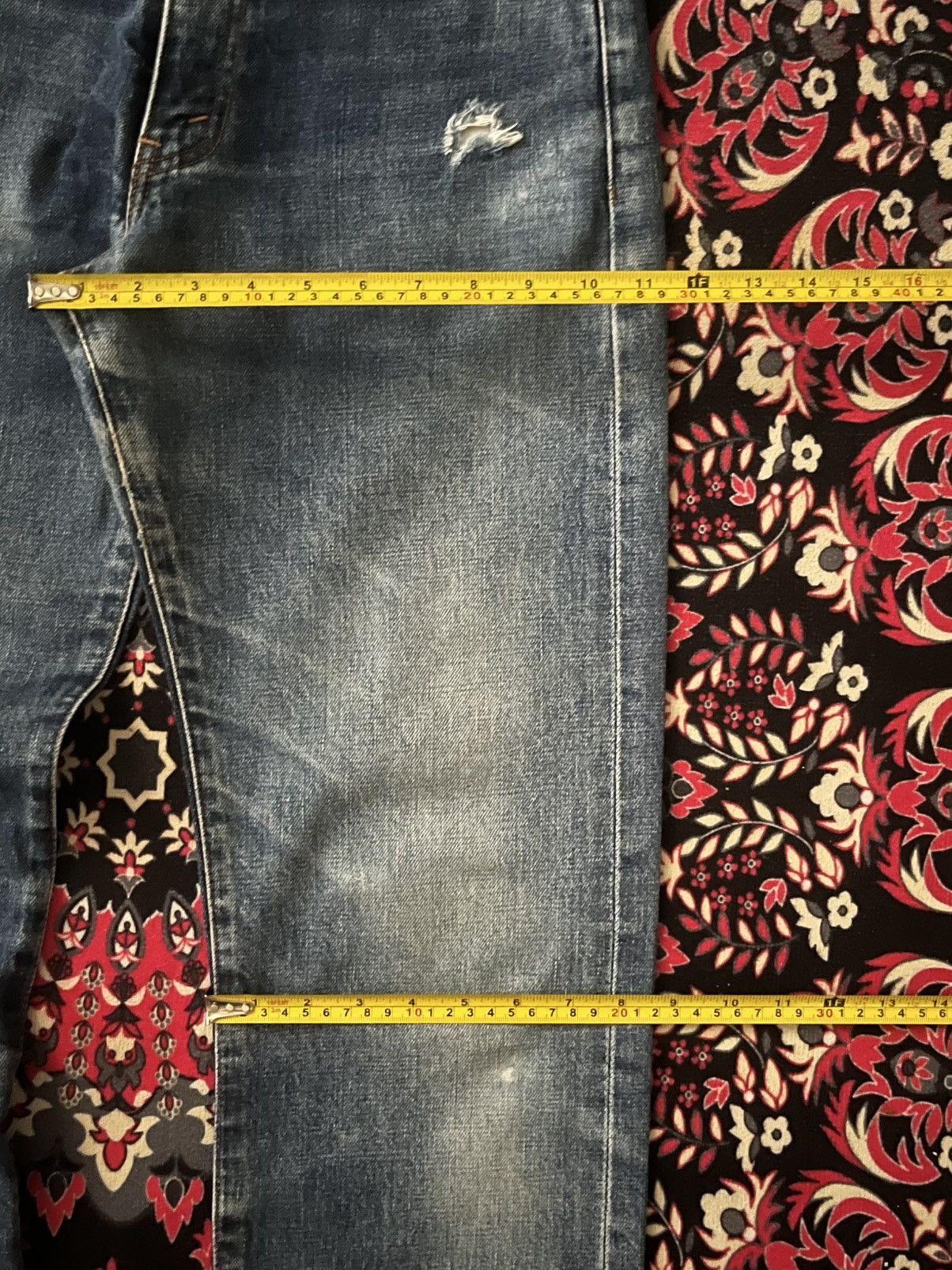 Levi's × Vintage ⚡️Vintage⚡️Levi’s 502XX Big E Talon Zip Redline Selvedge Jeans Size US 29 - 20 Thumbnail
