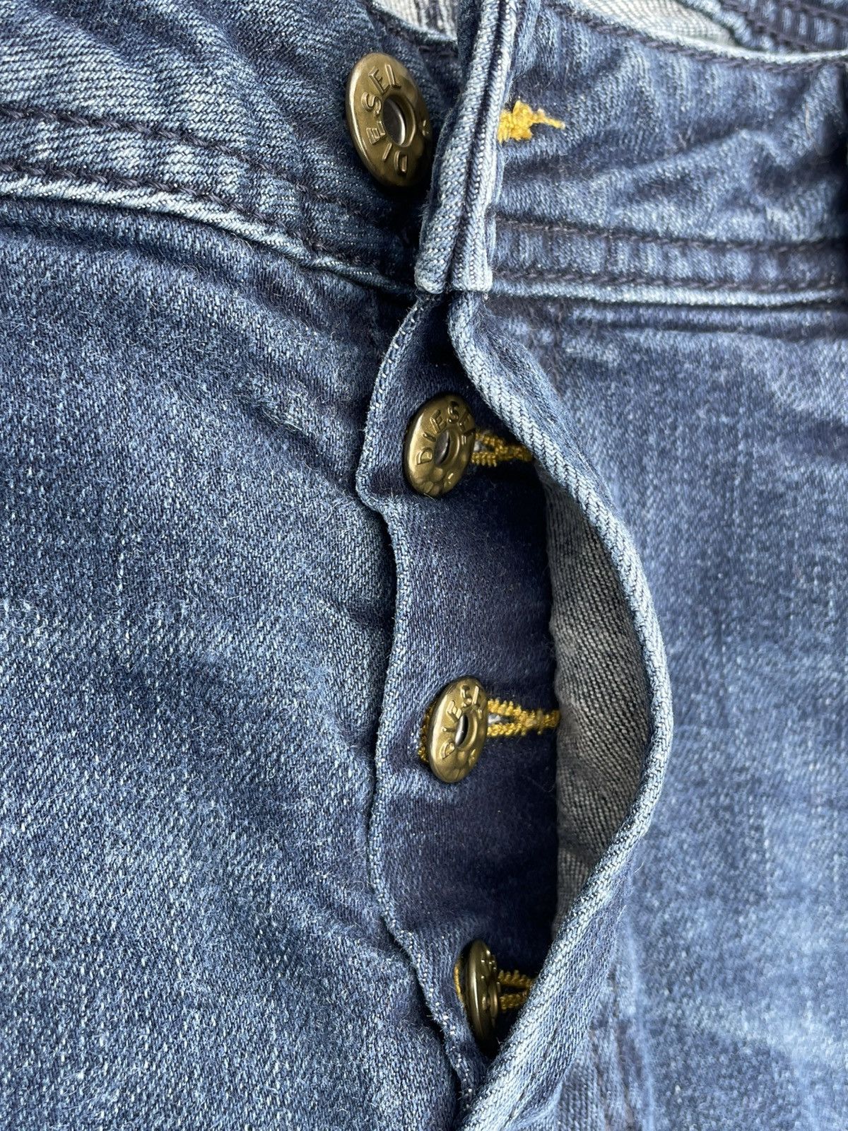 Diesel Diesel Stretch Riveted Jeans Size US 34 / EU 50 - 3 Thumbnail