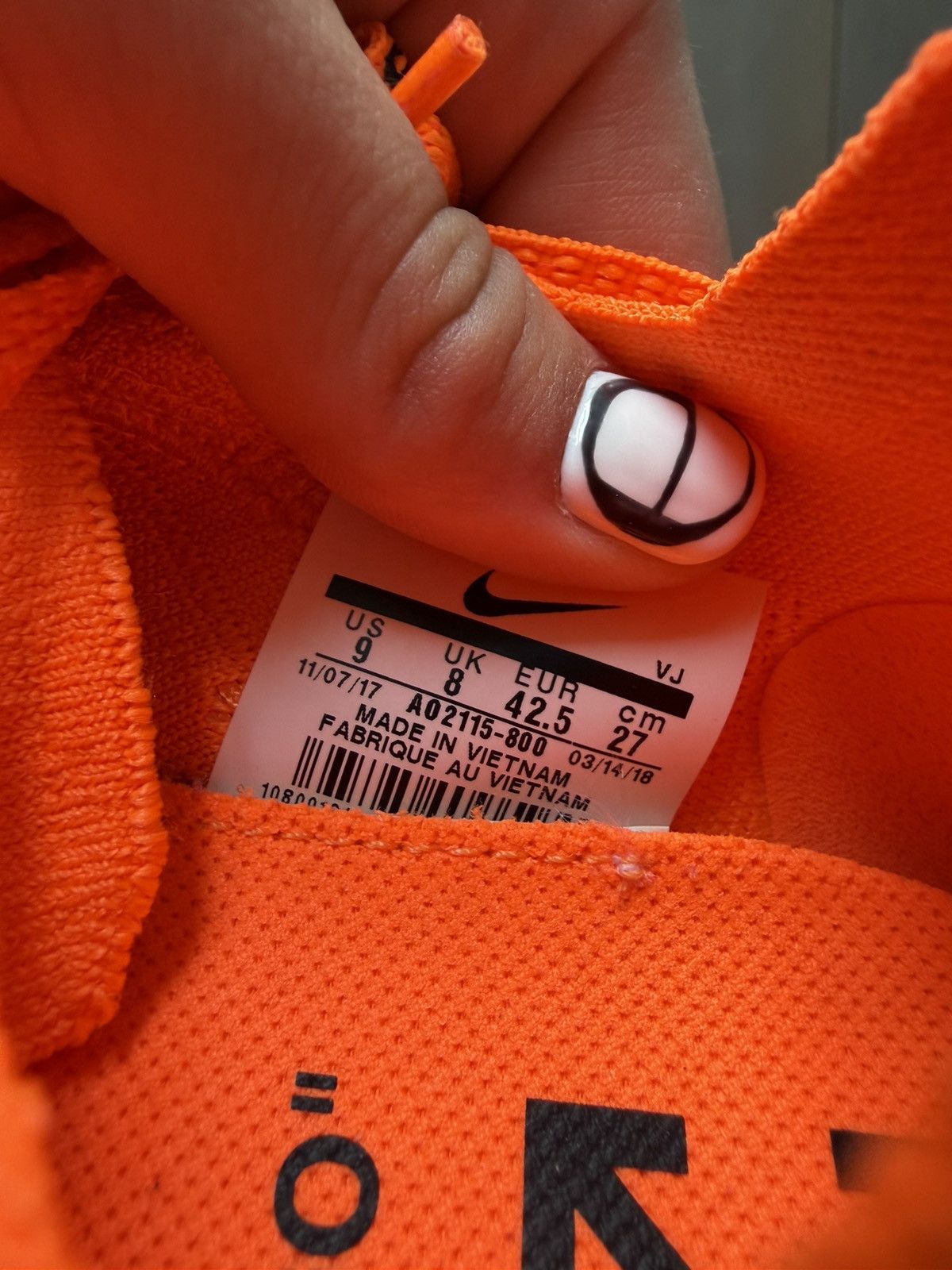 Nike × Off-White OFF-WHITE X NIKE running shoes Size US 9 / EU 42 - 6 Thumbnail