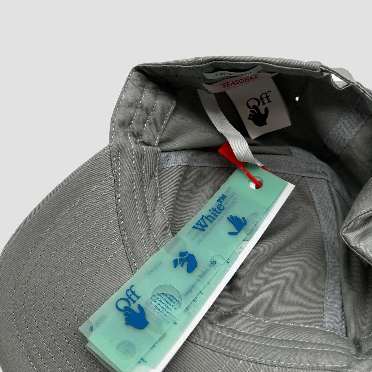 Off-White Off-White Chest Line Baseball Cap Size ONE SIZE - 10 Thumbnail