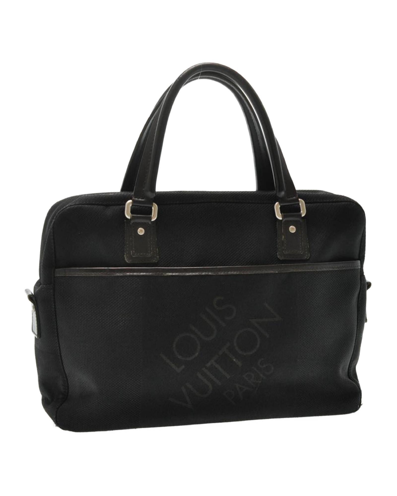 image of Louis Vuitton Damier Geant Yak Hand Bag Black Noir M93082, Women's