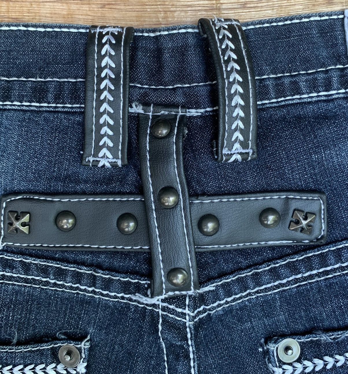 Other Black Carpet Baggy Denim Pants Size US 34 / EU 50 - 19 Thumbnail