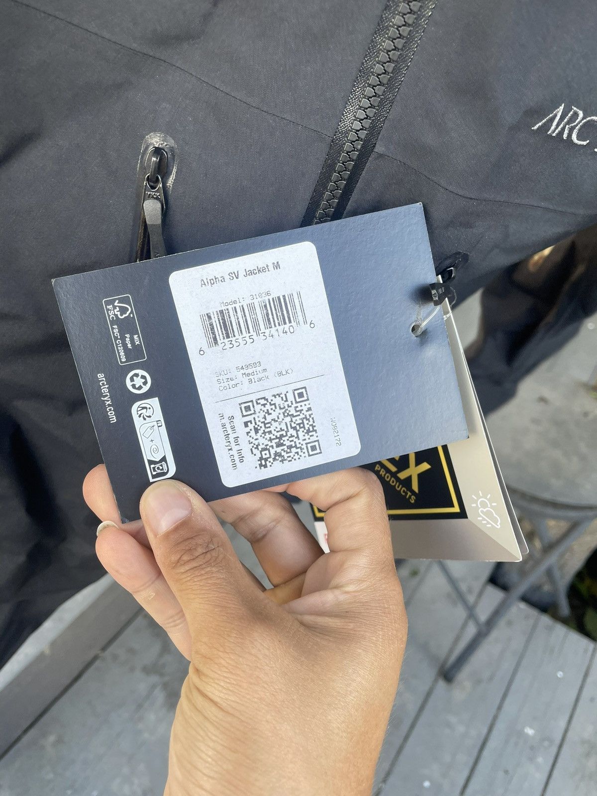 Arc'teryx Alpha SV Jacket Size US M / EU 48-50 / 2 - 2 Thumbnail