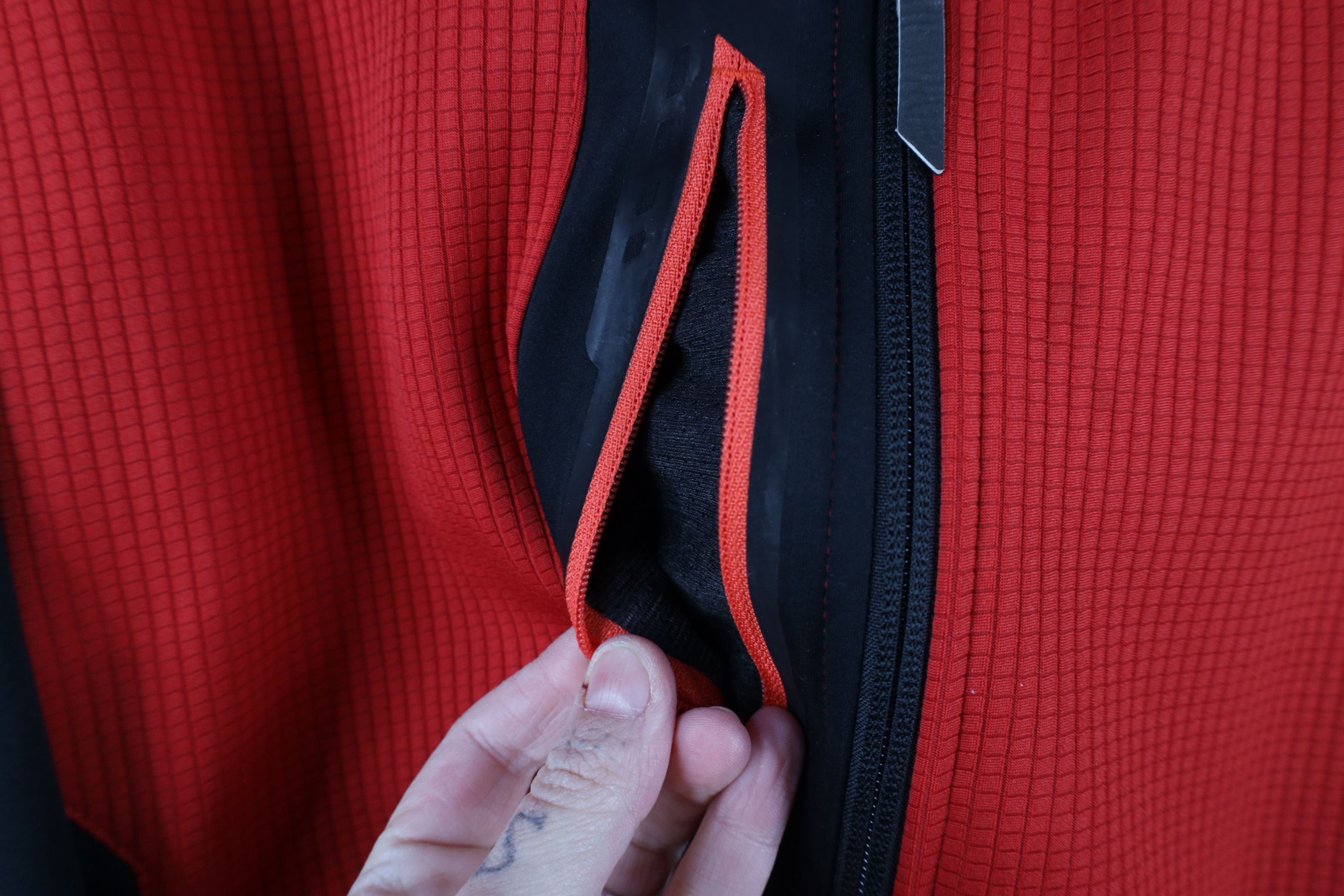 Mizuno × Vintage Mizuno Pro Collection Thermo Warmalite Full Zip Jacket Red Size US L / EU 52-54 / 3 - 4 Thumbnail