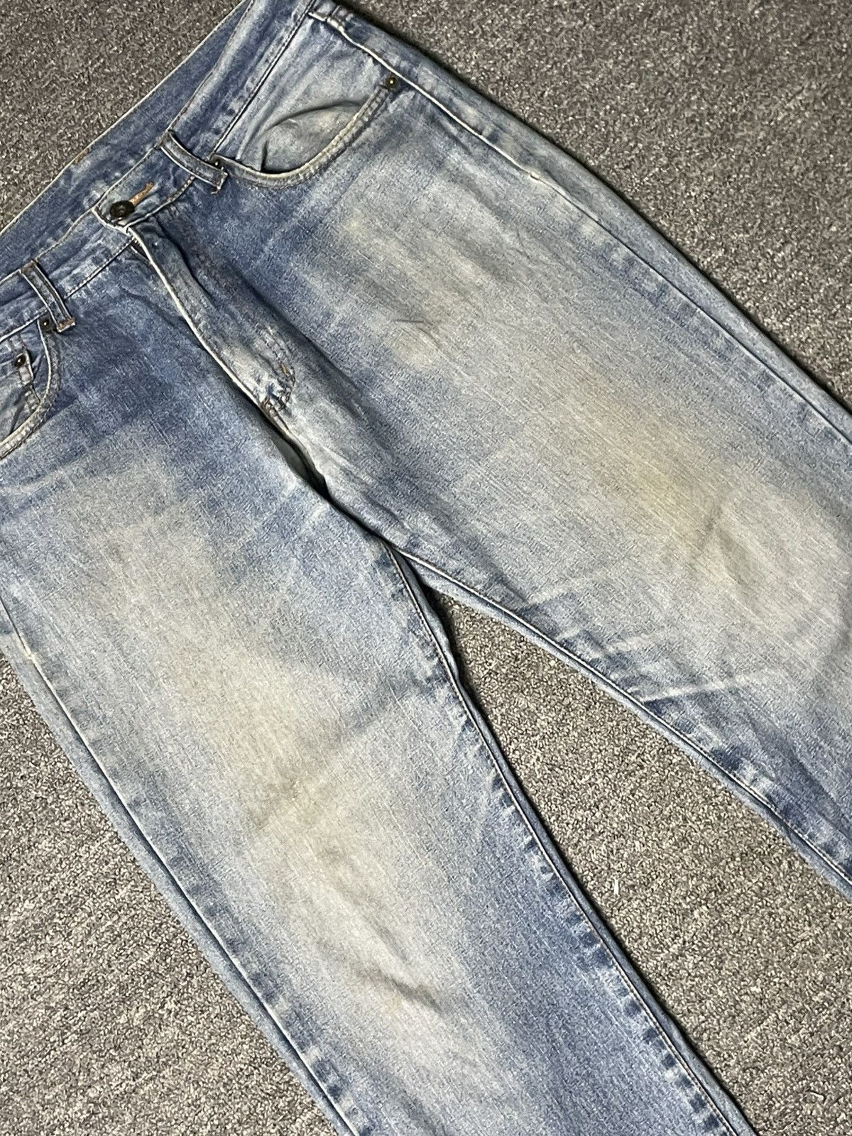 The Unbranded Brand × Vintage CLOTHING JEANS Brand Straight Cut Denim (91) Size US 32 / EU 48 - 3 Thumbnail