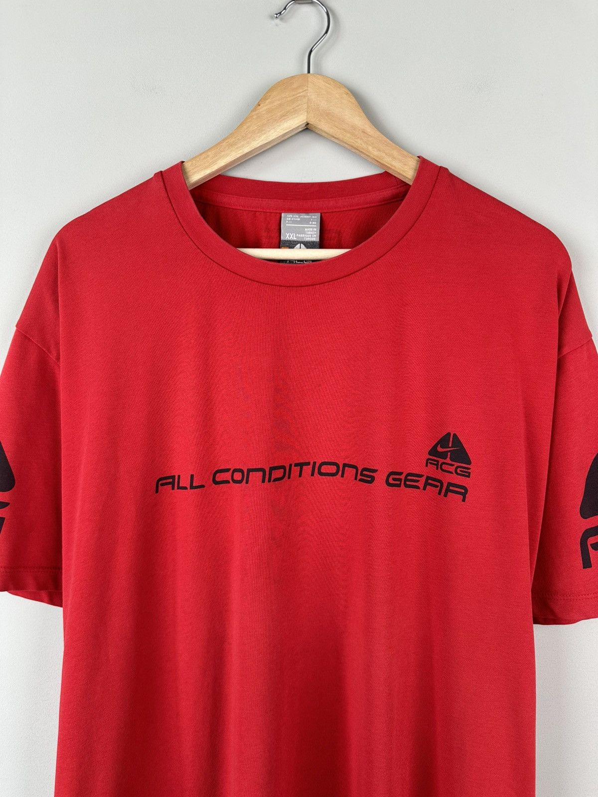 Nike ACG × Vintage Vintage Nike ACG Y2k Oversized T-Shirt Size US XXL / EU 58 / 5 - 4 Thumbnail