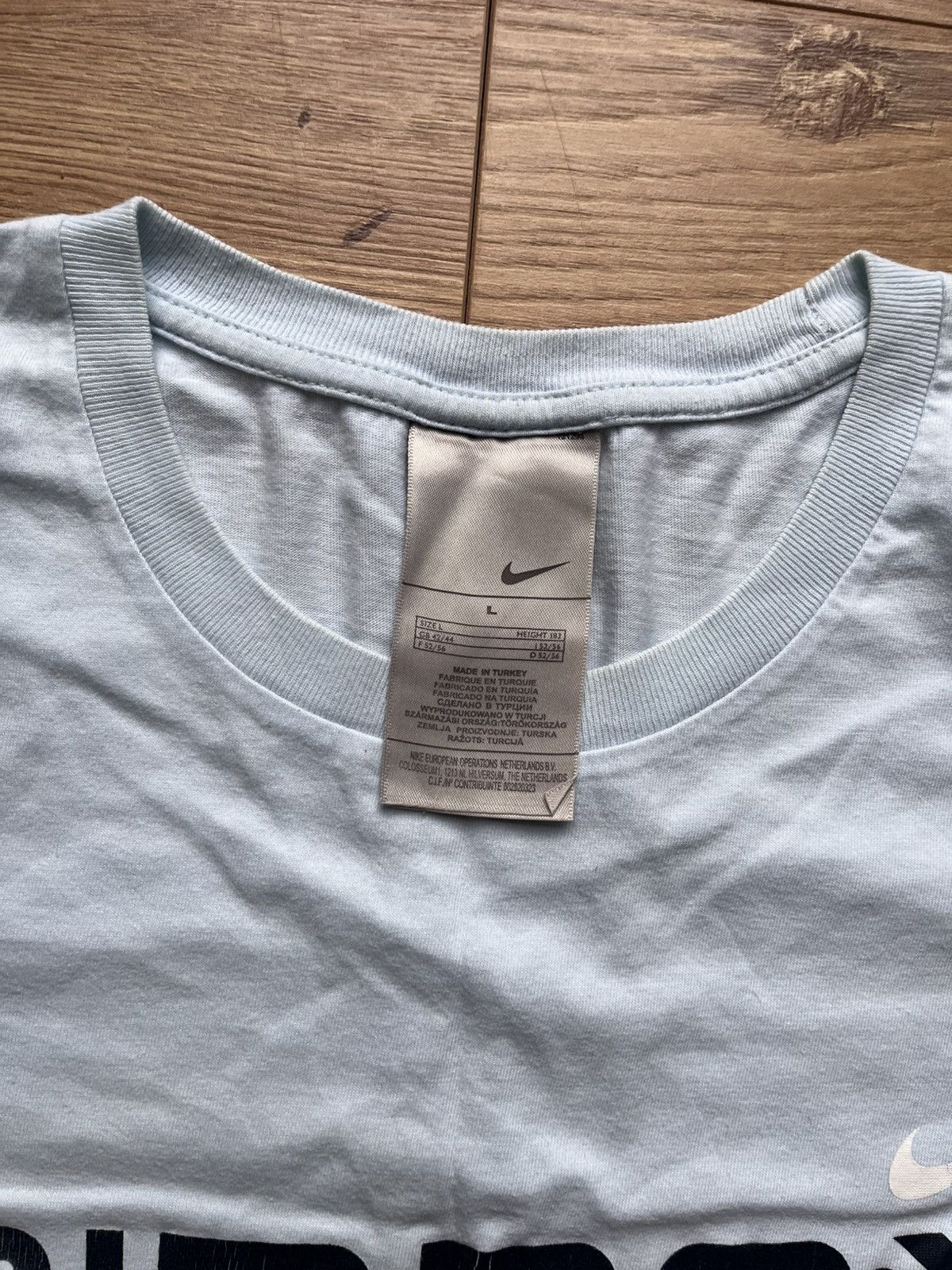 Nike 90’s NIKE AIRMAX SPELLOUT BIG LOGO RETRO Y2K SWOOSH RARE TEE Size US L / EU 52-54 / 3 - 3 Thumbnail