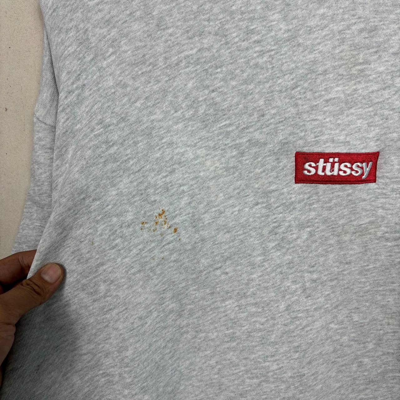 Stussy Crazy Y2K Stussy Box Logo Pullover Hoodie Size US L / EU 52-54 / 3 - 4 Thumbnail