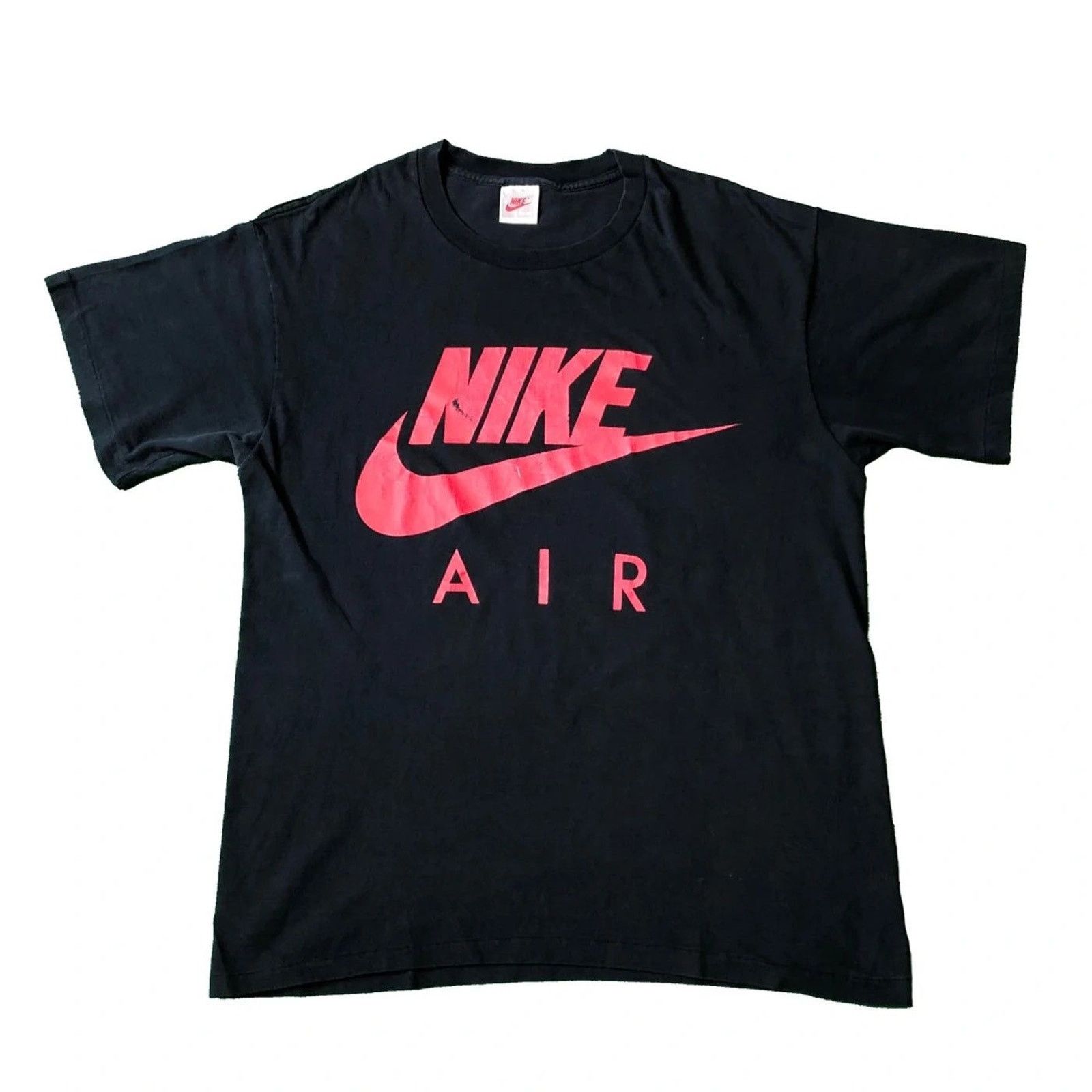 Vintage 90s Nike Air T Shirt Swoosh USA Faded Distressed Tee