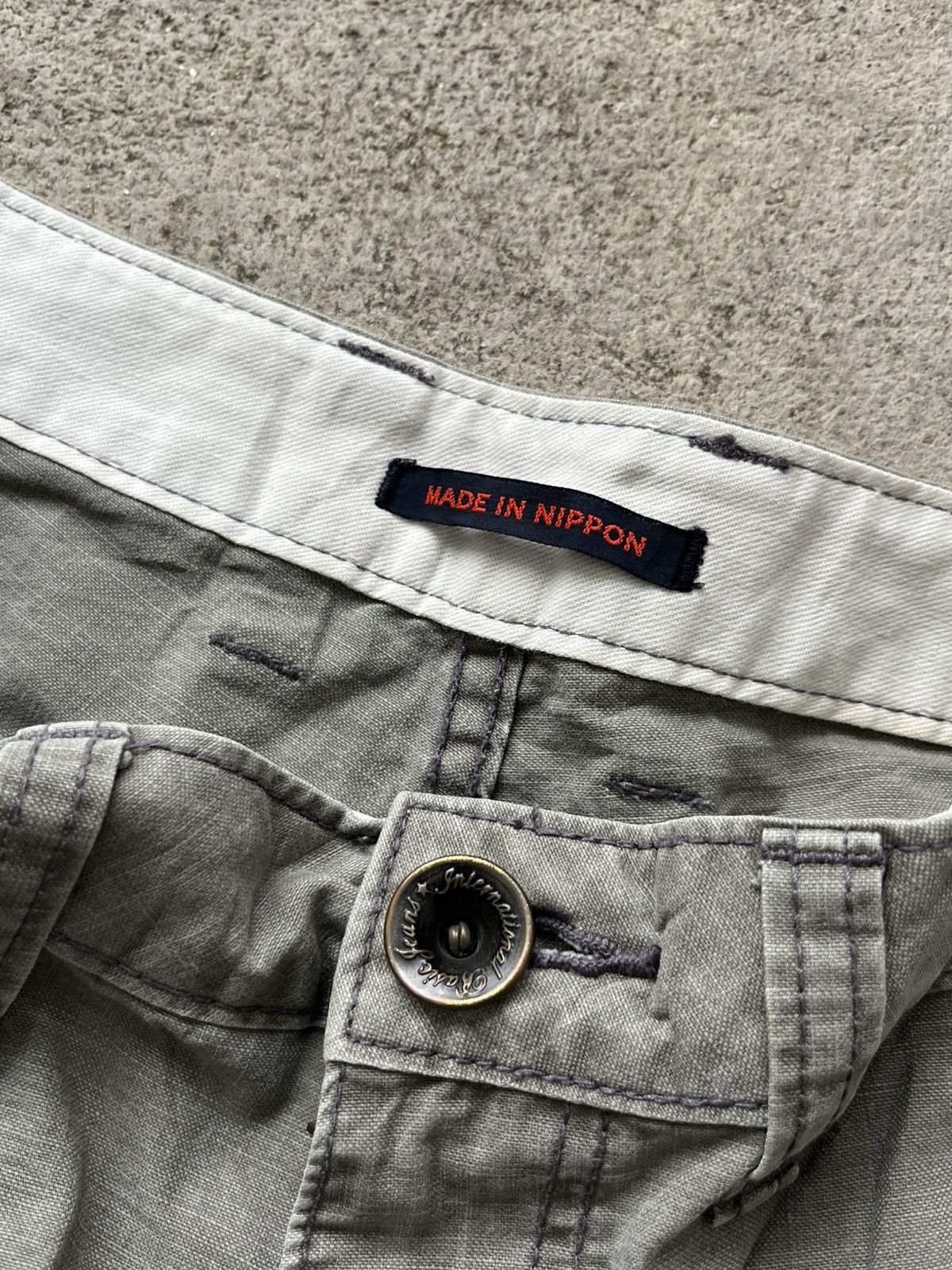 Japanese Brand Japan brand // G.O.A. Style Low rise flared cargo pants Size US 31 - 8 Thumbnail