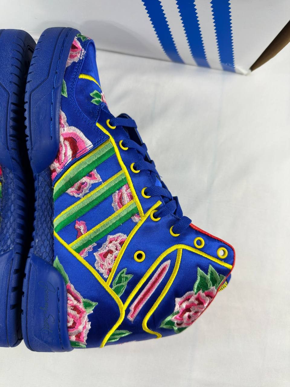 Adidas × Jeremy Scott Adidas x Jeremy Scott Wings "Chinese New Year" Q21475 Size US 7.5 / EU 40-41 - 14 Thumbnail