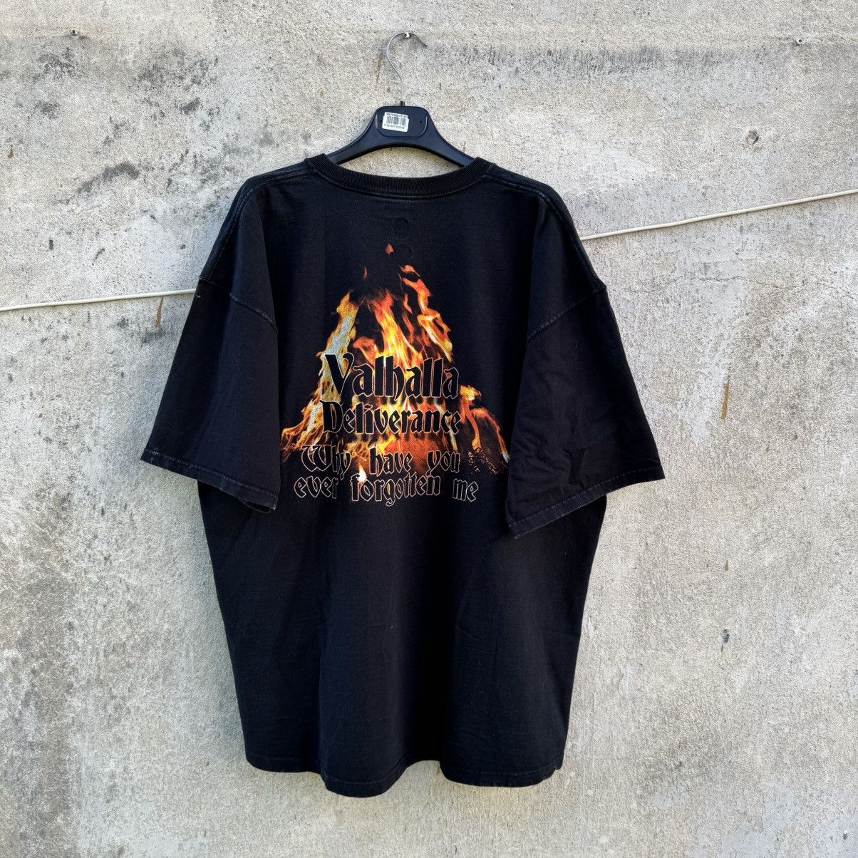 Band Tees Blind Guardian Valhalla Album Metal Band Tee Vintage Washed Size US XXL / EU 58 / 5 - 2 Thumbnail