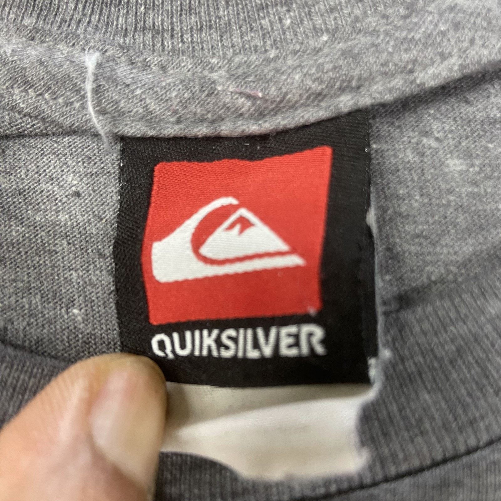 Quiksilver Vintage Y2K Quiksilver T Shirt Sz L Heather Gray Graphic Size US L / EU 52-54 / 3 - 3 Thumbnail
