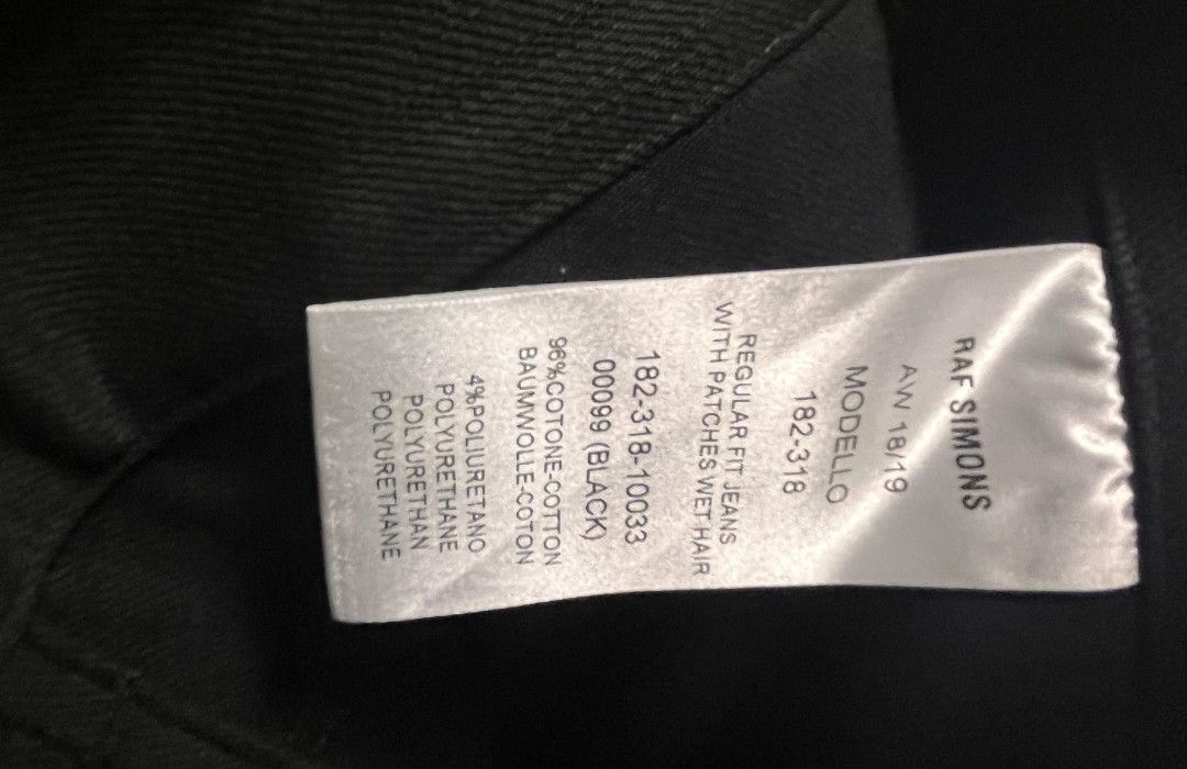Raf Simons Raf Simons 18aw Fallen Street Leather Black Jeans-2505 Size US 30 / EU 46 - 5 Thumbnail
