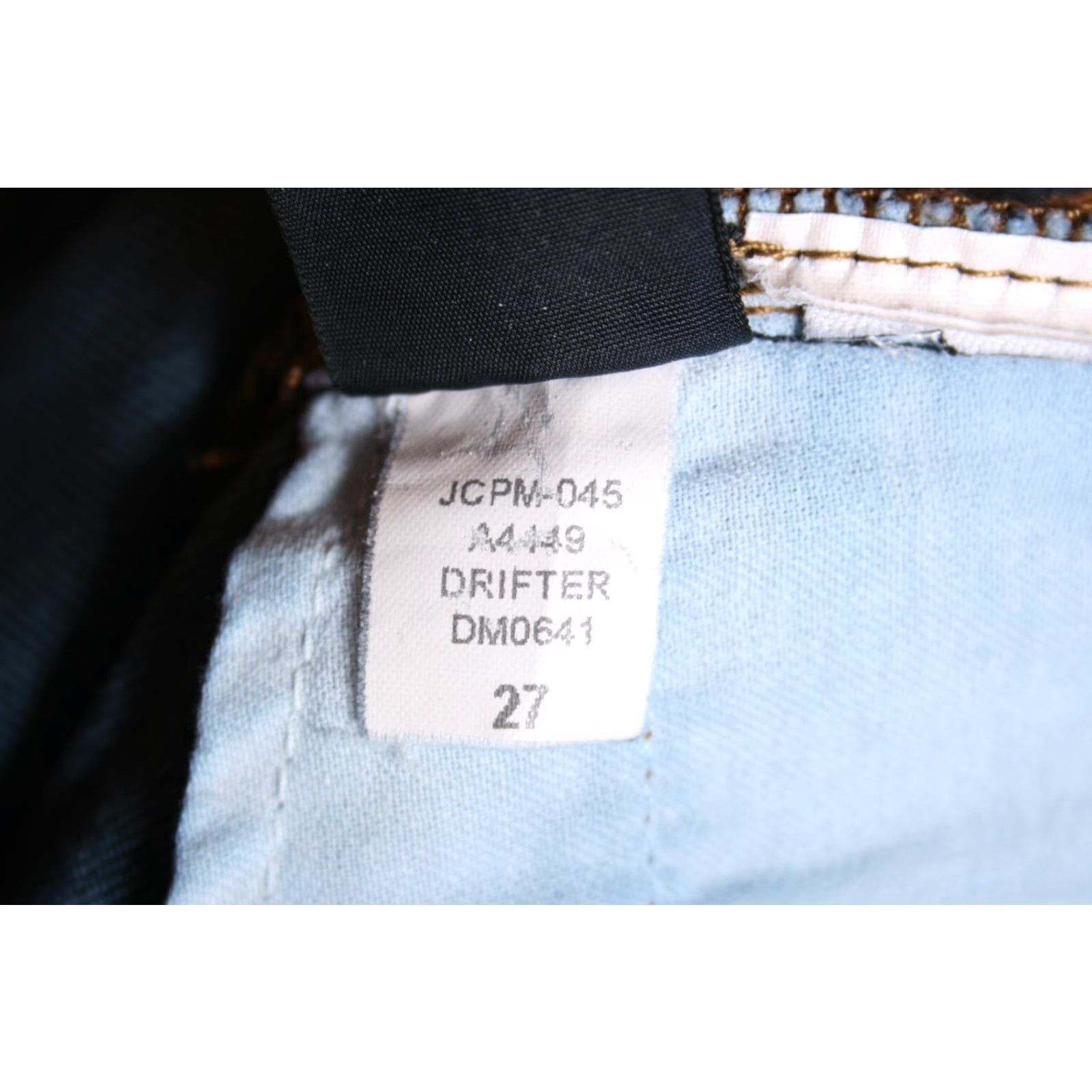 Vintage POINT SUR Blue Stretch Denim High Rise Skinny Jeans Sz. 27 - Made in USA Womens Jeans Size 27" / US 4 / IT 40 - 8 Thumbnail