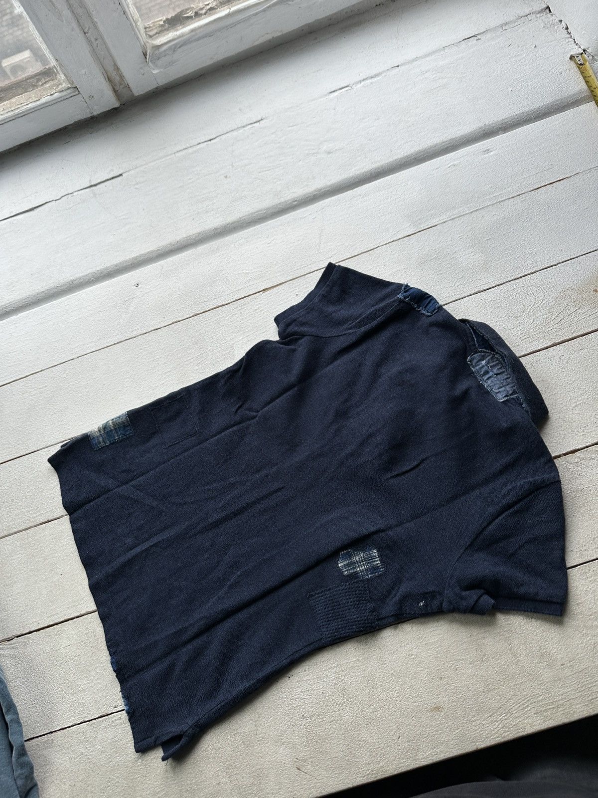 Ralph Lauren 🚨Polo Ralph Lauren PATCHWORK #3 Striped Polo T-shirt Size S / US 4 / IT 40 - 6 Thumbnail