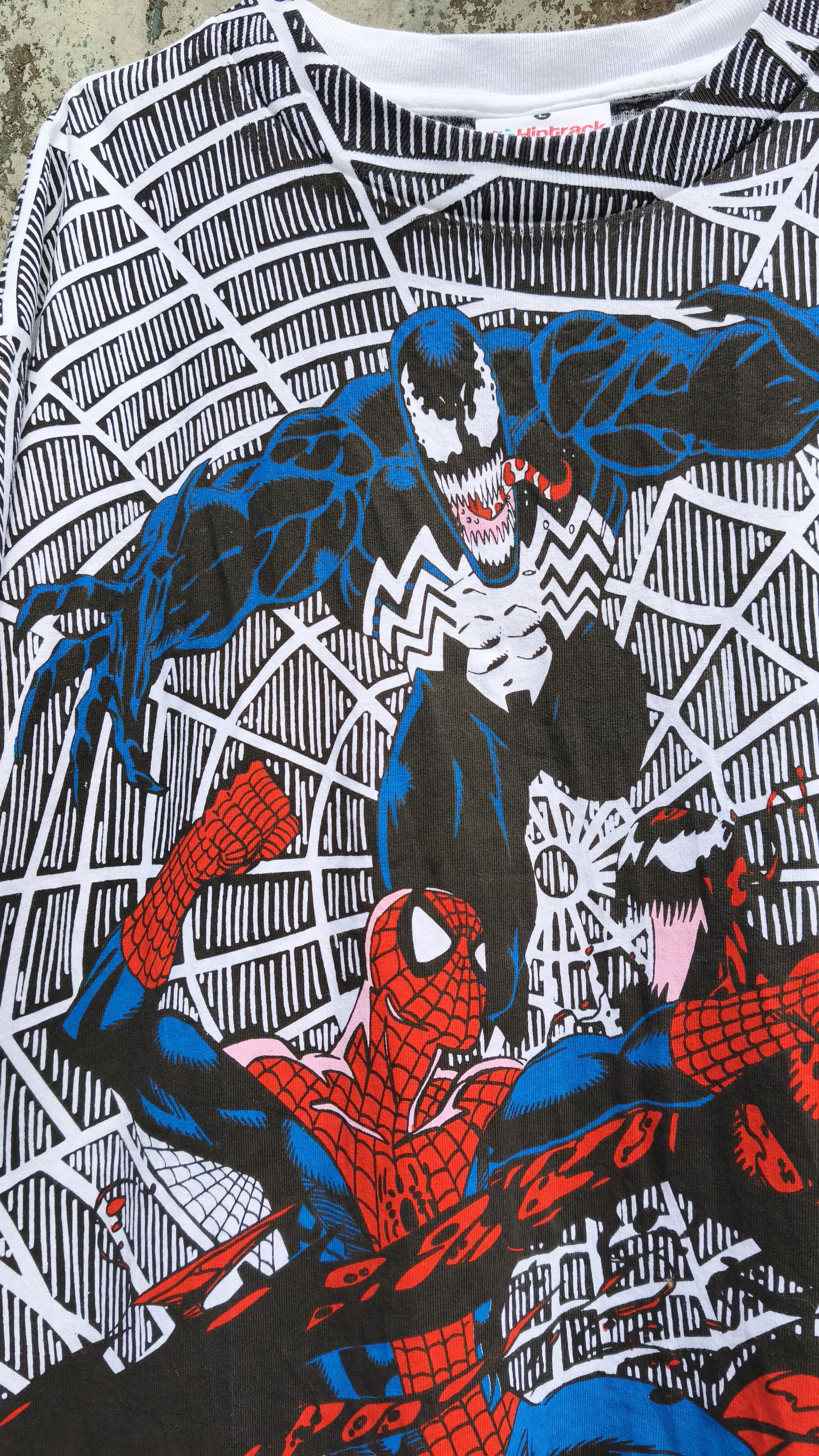 Marvel Comics Bootleg Marvel comics Spiderman venom carnage all overprint Size US L / EU 52-54 / 3 - 4 Thumbnail