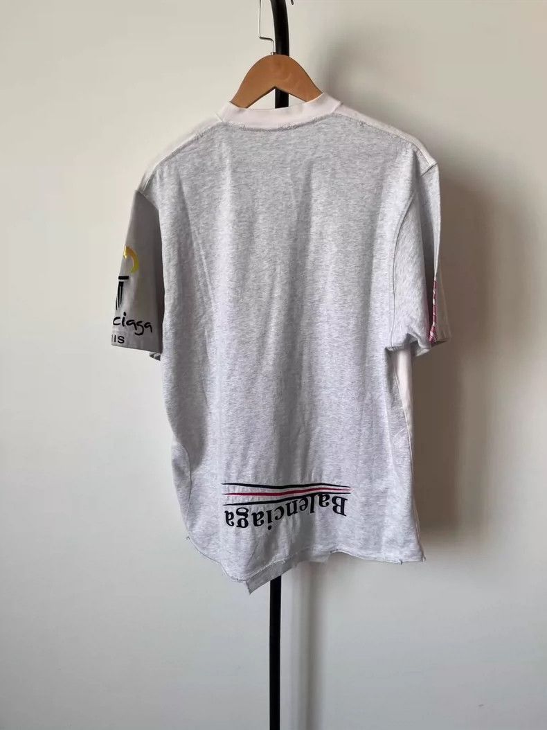 Balenciaga Balenciaga Paris Embroidered Short Sleeve TShirt-2506 Size US S / EU 44-46 / 1 - 2 Thumbnail