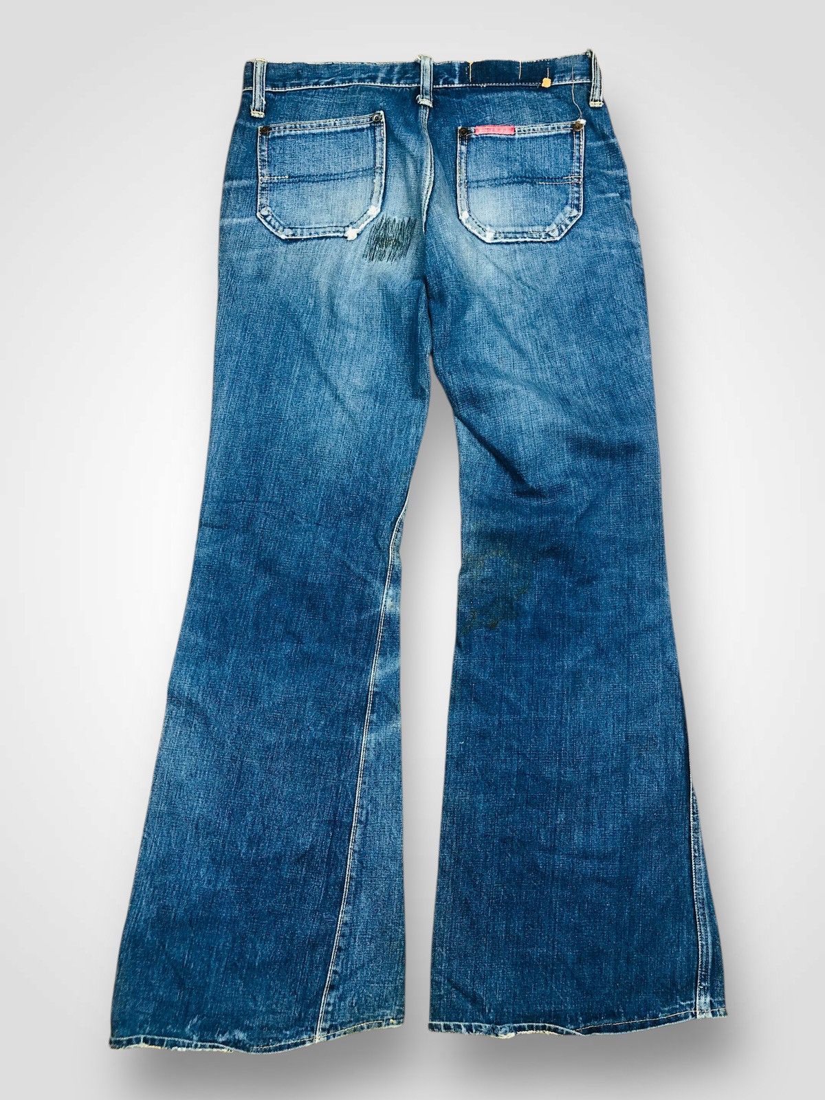 Big John Rare Betty Smith Bell Bottoms Retro Jeans (40) Size 31" - 2 Thumbnail