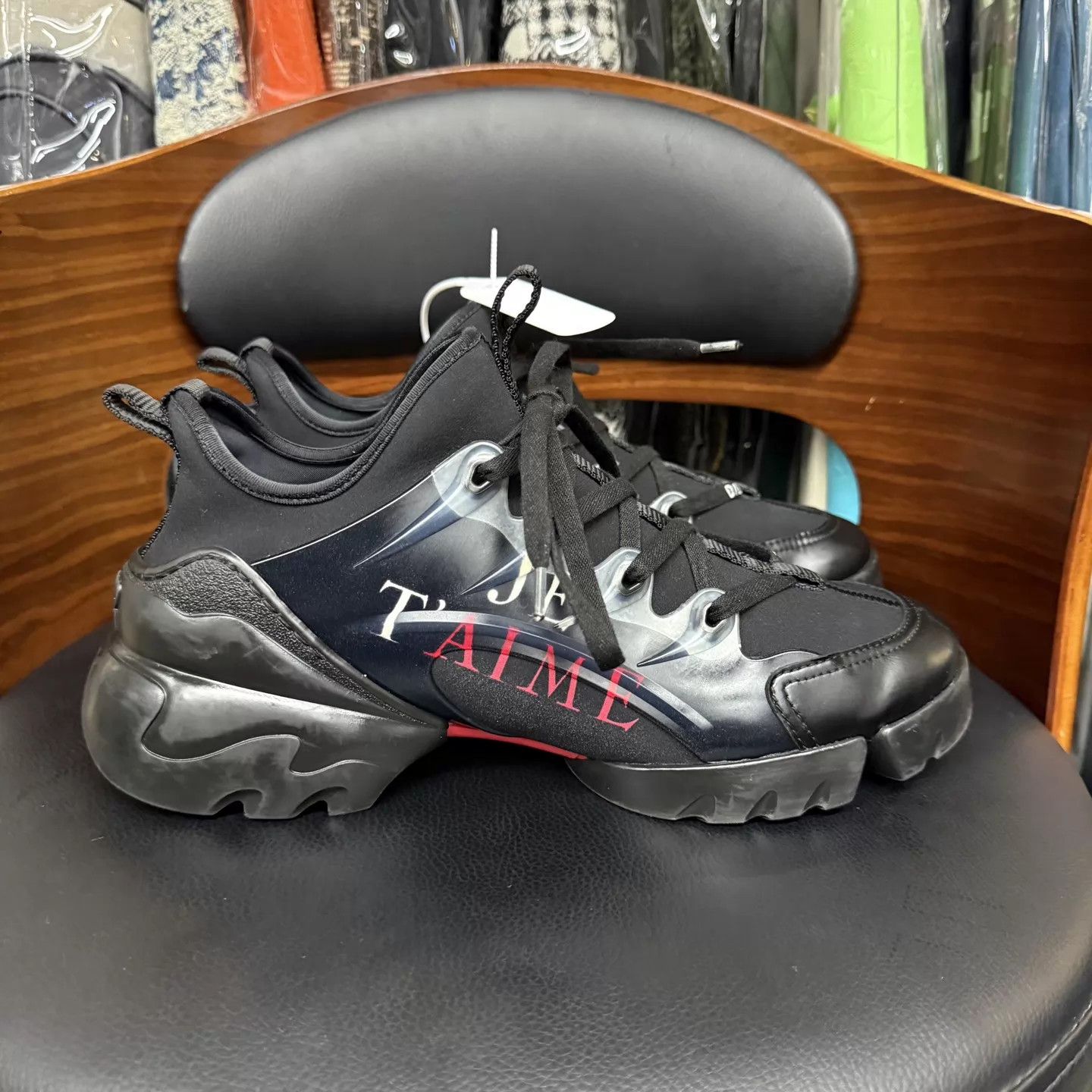 Dior Dior D-Connect Black Heart Limited Edition Size US 8.5 / IT 38.5 - 4 Thumbnail