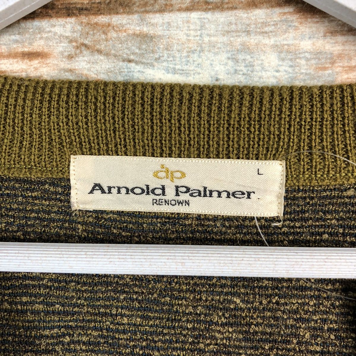 Vintage Arnold Reborn vintage Green Knitwear #A1246 Size US L / EU 52-54 / 3 - 9 Thumbnail